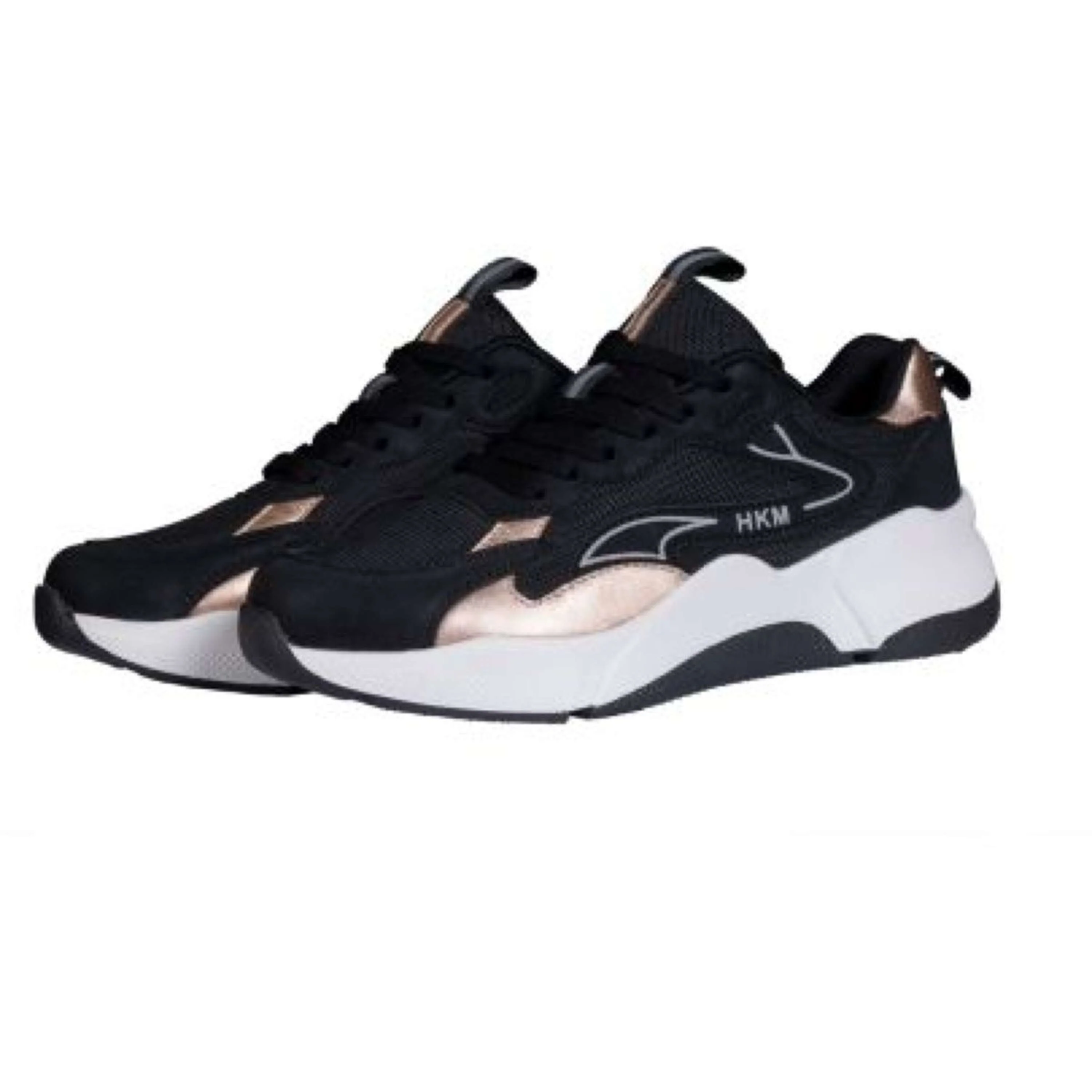 HKM Chaussures Rosegold Glamour Noir - Image 2
