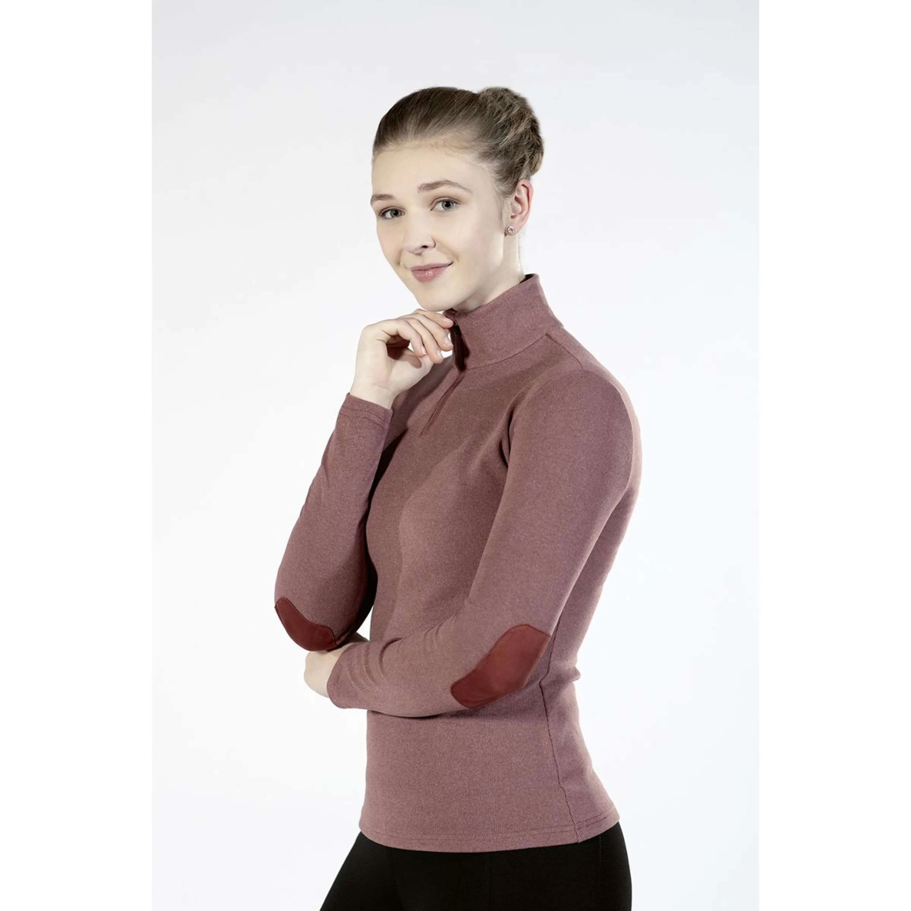 HKM Chemise Fonctionnelle Supersoft Brun Rouille - Image 2