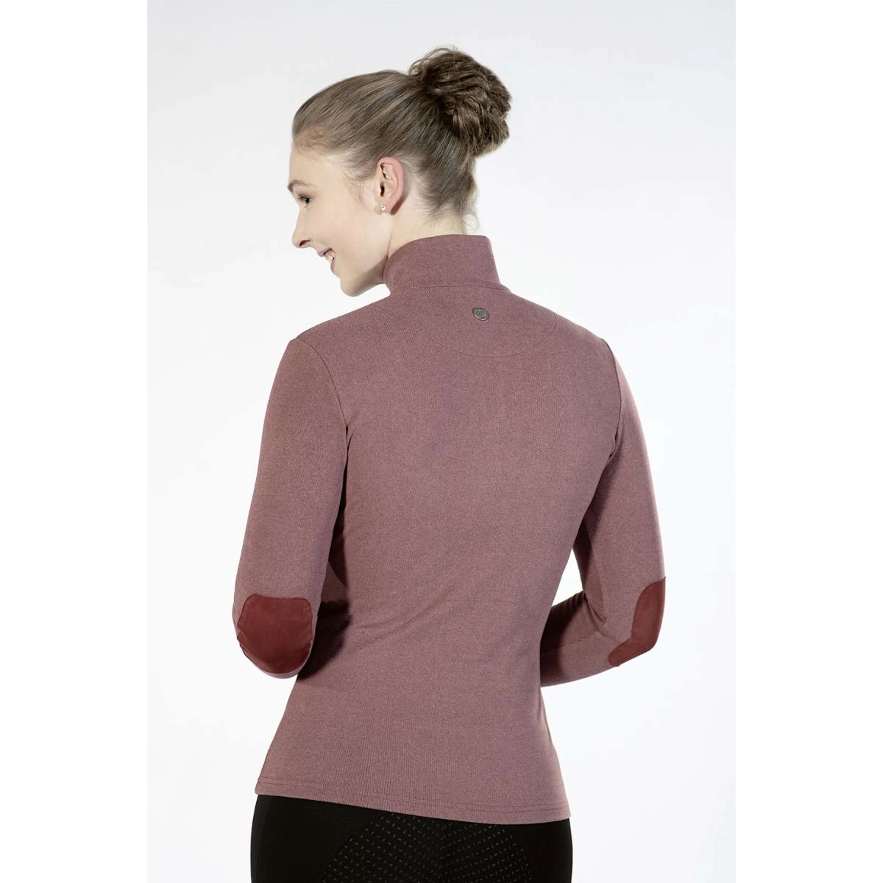 HKM Chemise Fonctionnelle Supersoft Brun Rouille - Image 3
