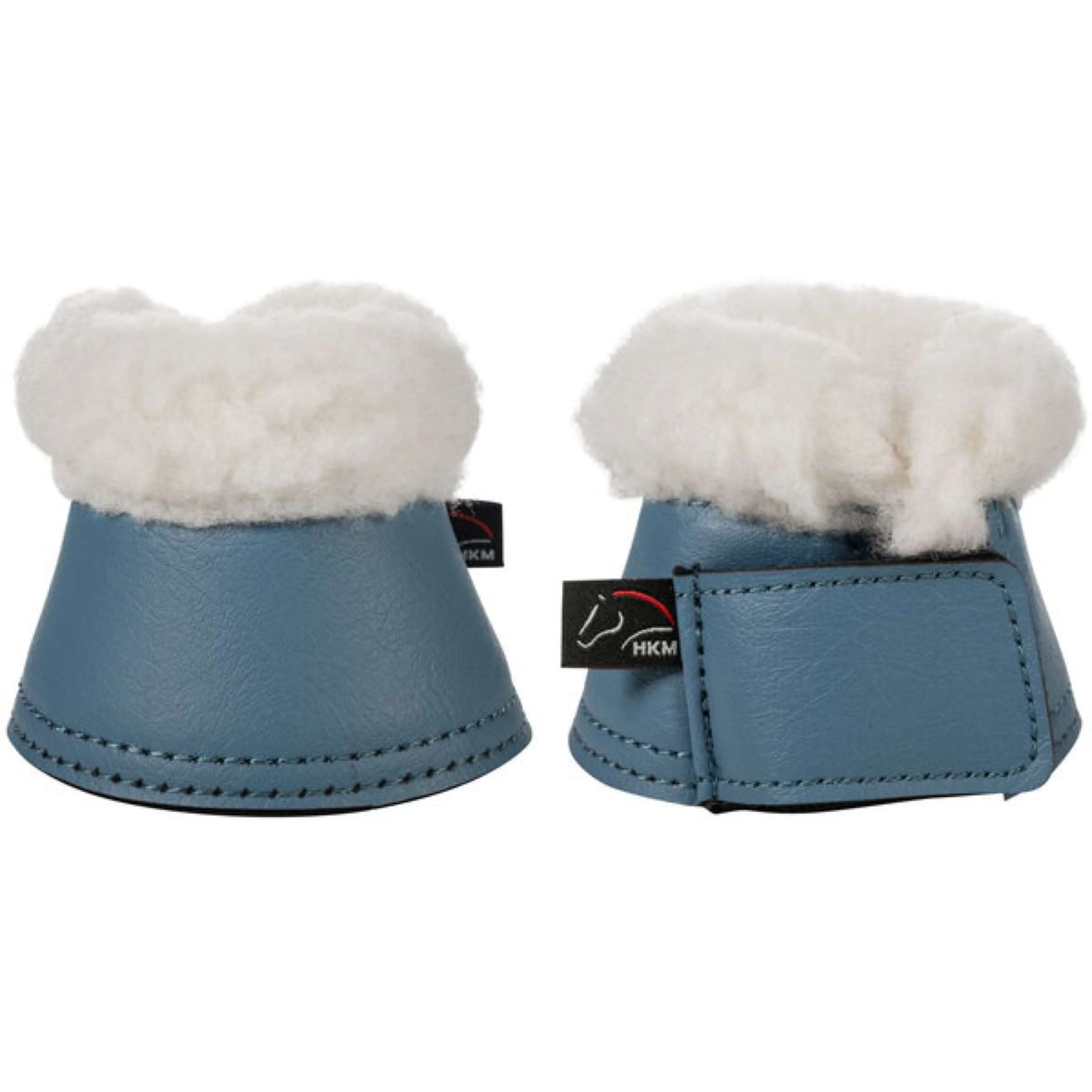 HKM Cloches d'Obstacles Comfort Bleu Fumeé - Image 2