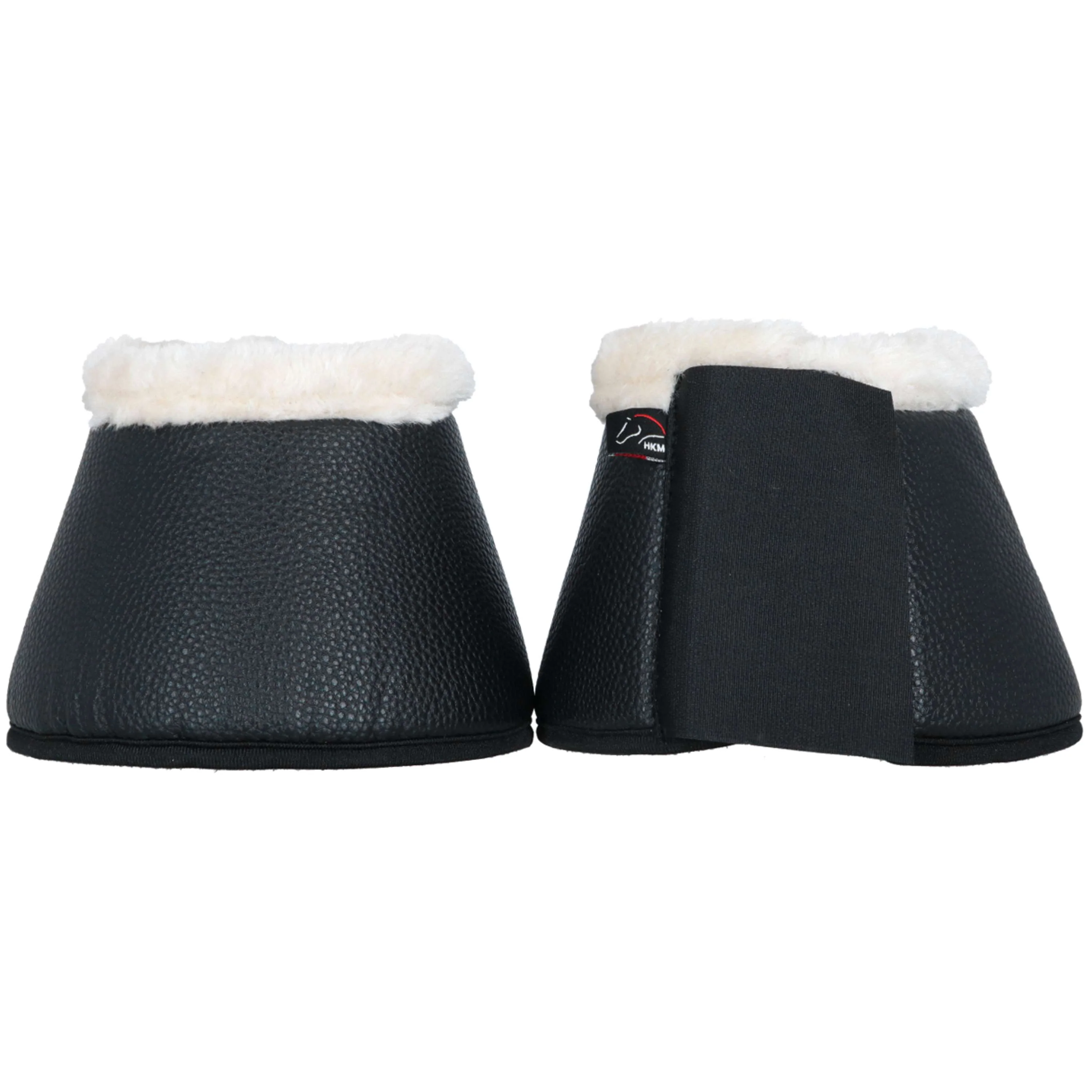 HKM Cloches d'Obstacles Comfort Premium Fur Noir - Image 3