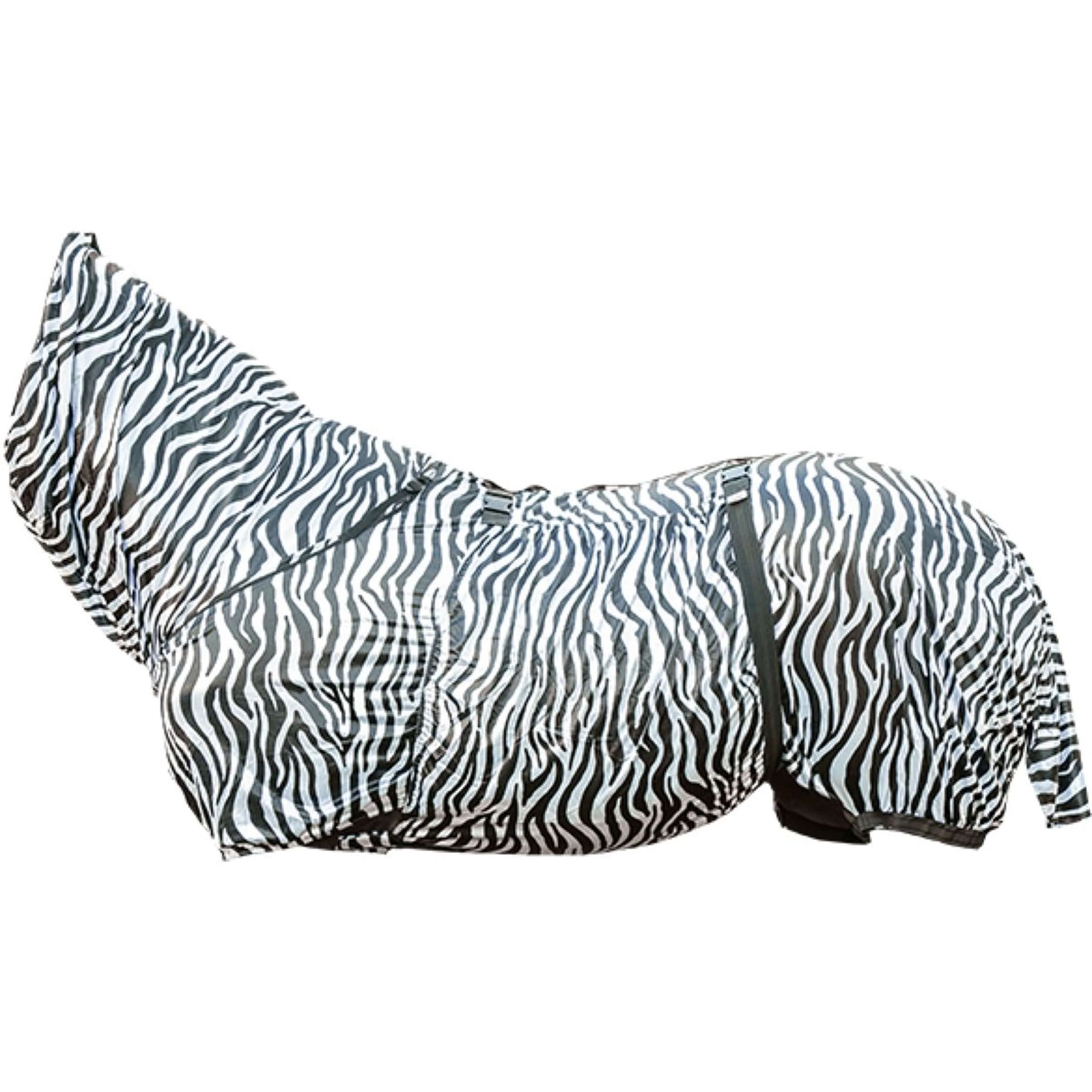 HKM Couverture Anti-Eczema Zebra Blanc/Noir - Image 7