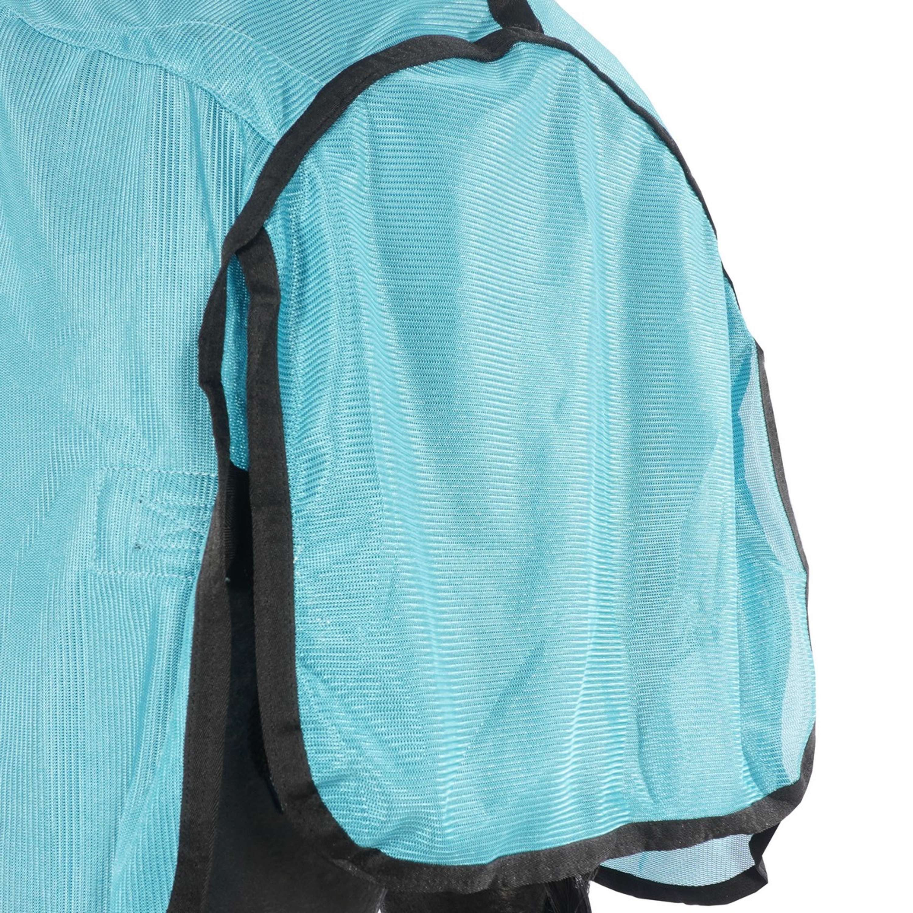 HKM Couverture Anti-Mouches Aqua avec Couvre-cou Aqua - Image 10