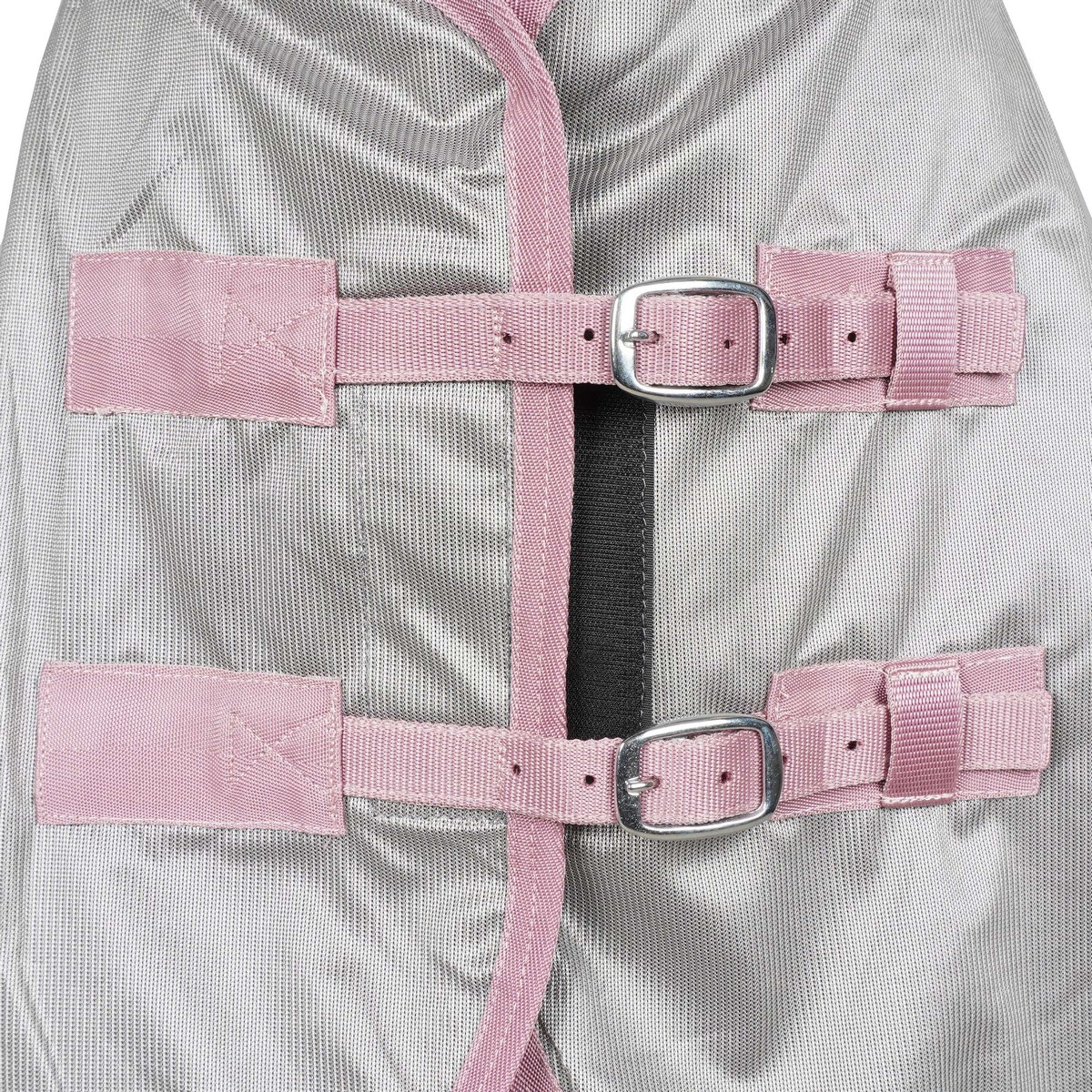 HKM Couverture Anti-Mouches avec Couvre-cou Gris - Image 3