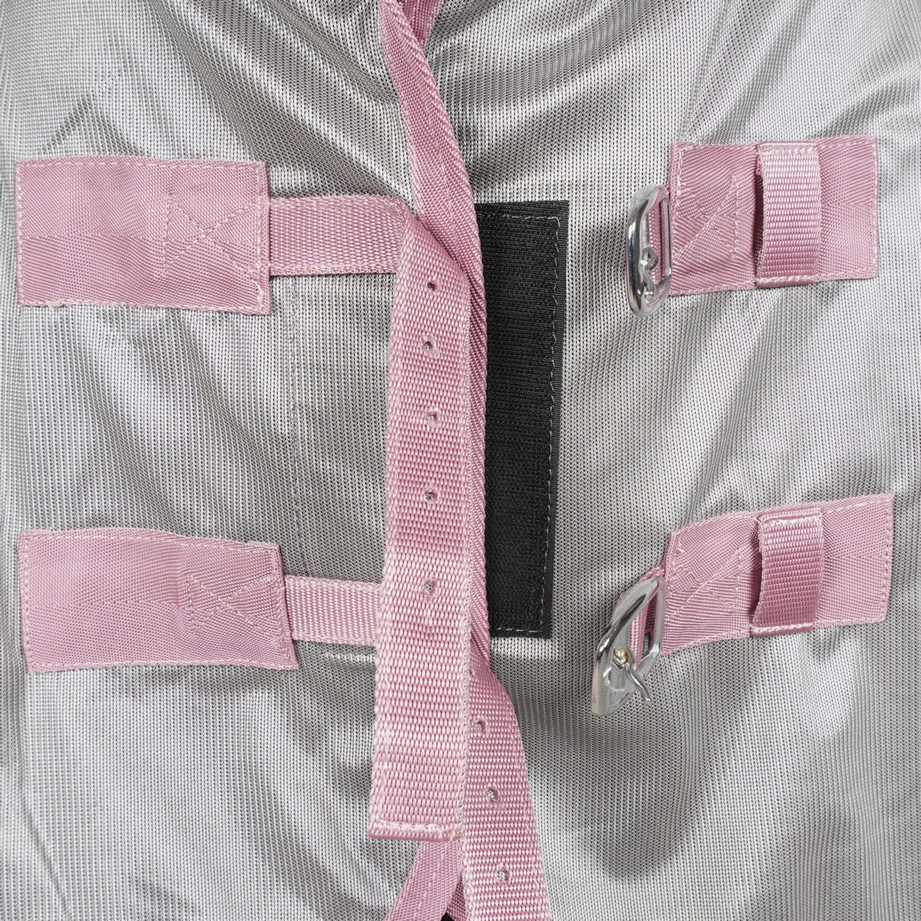 HKM Couverture Anti-Mouches avec Couvre-cou Gris - Image 4