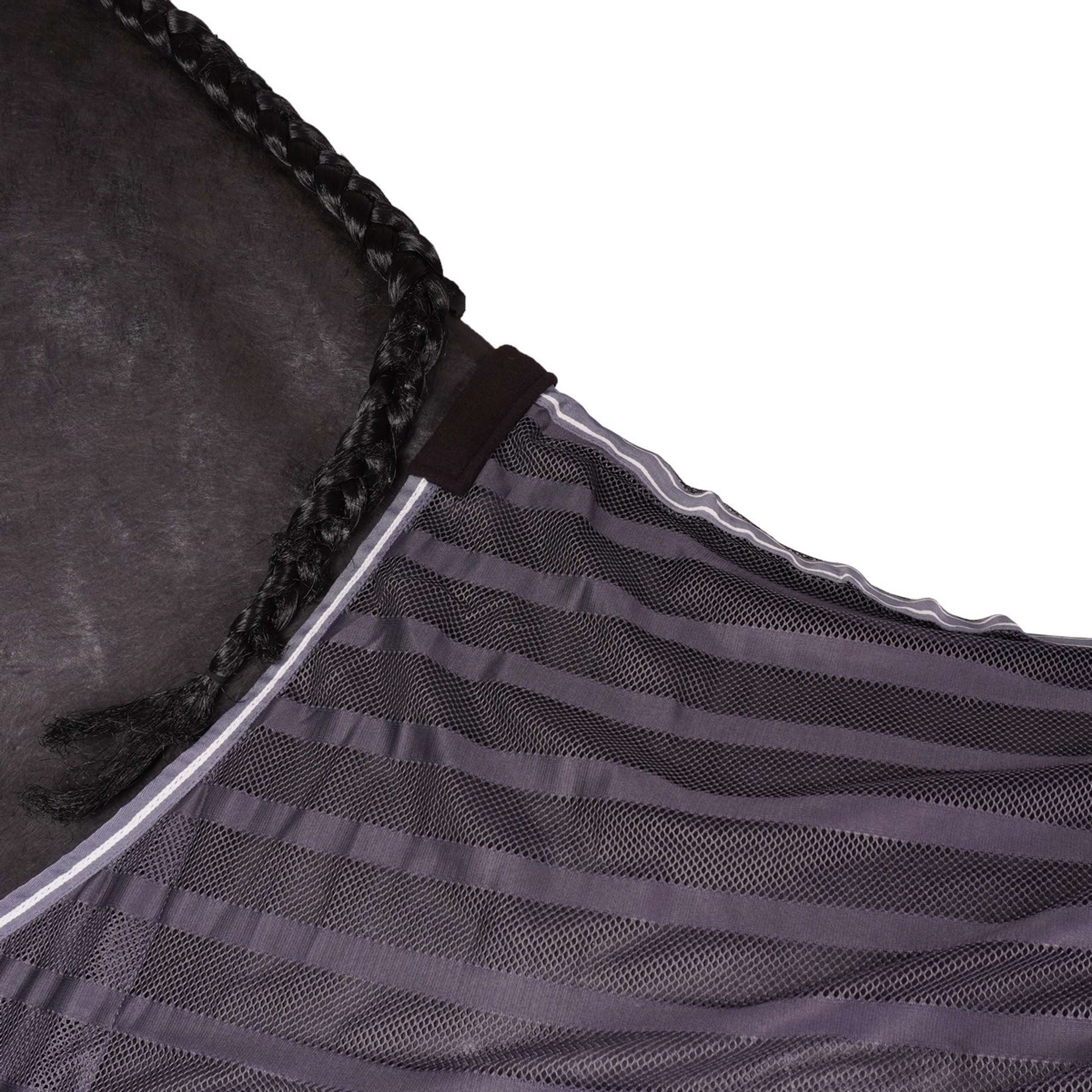 HKM Couverture Anti-Mouches Bleu Foncé/Gris - Image 4
