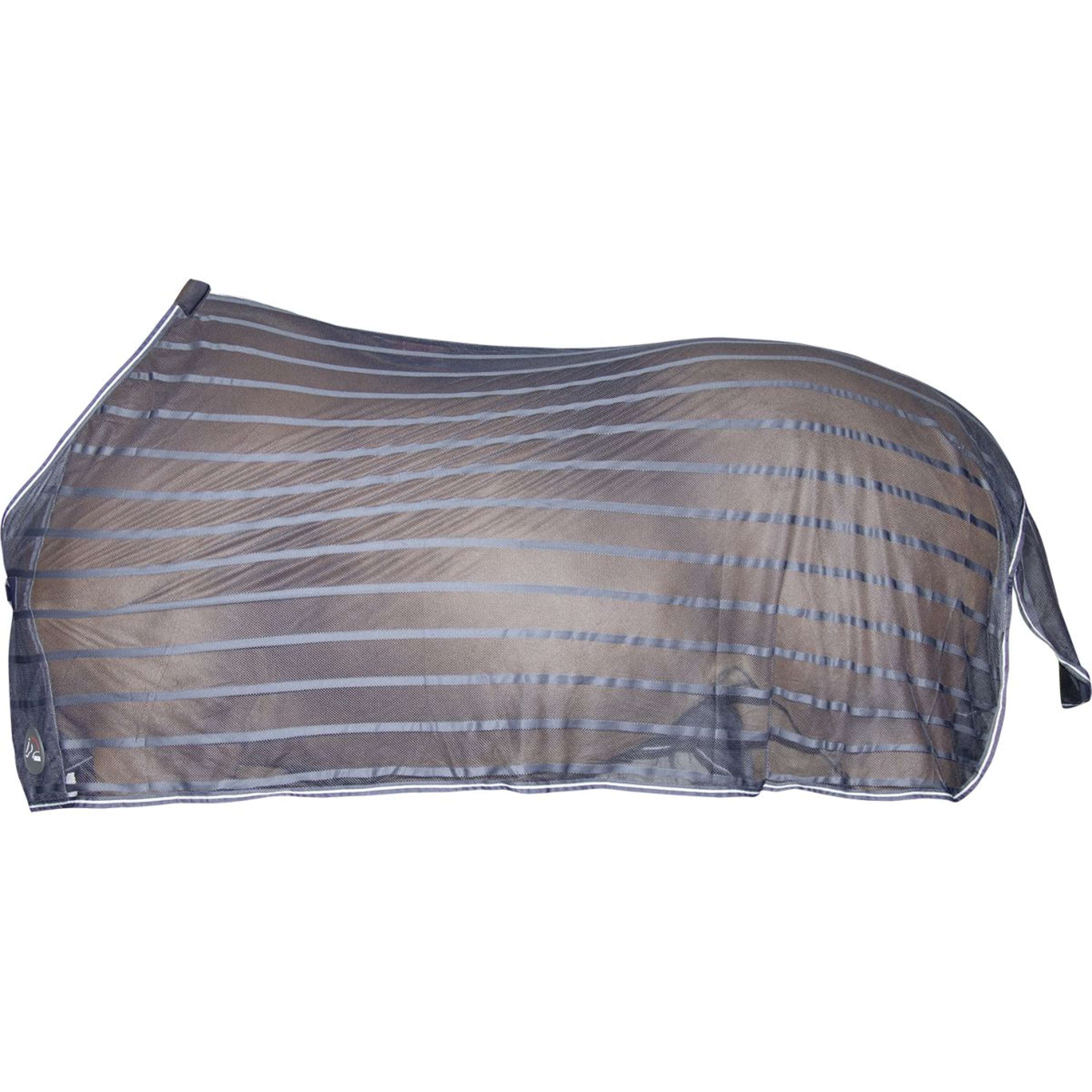 HKM Couverture Anti-Mouches Bleu Foncé/Gris - Image 8
