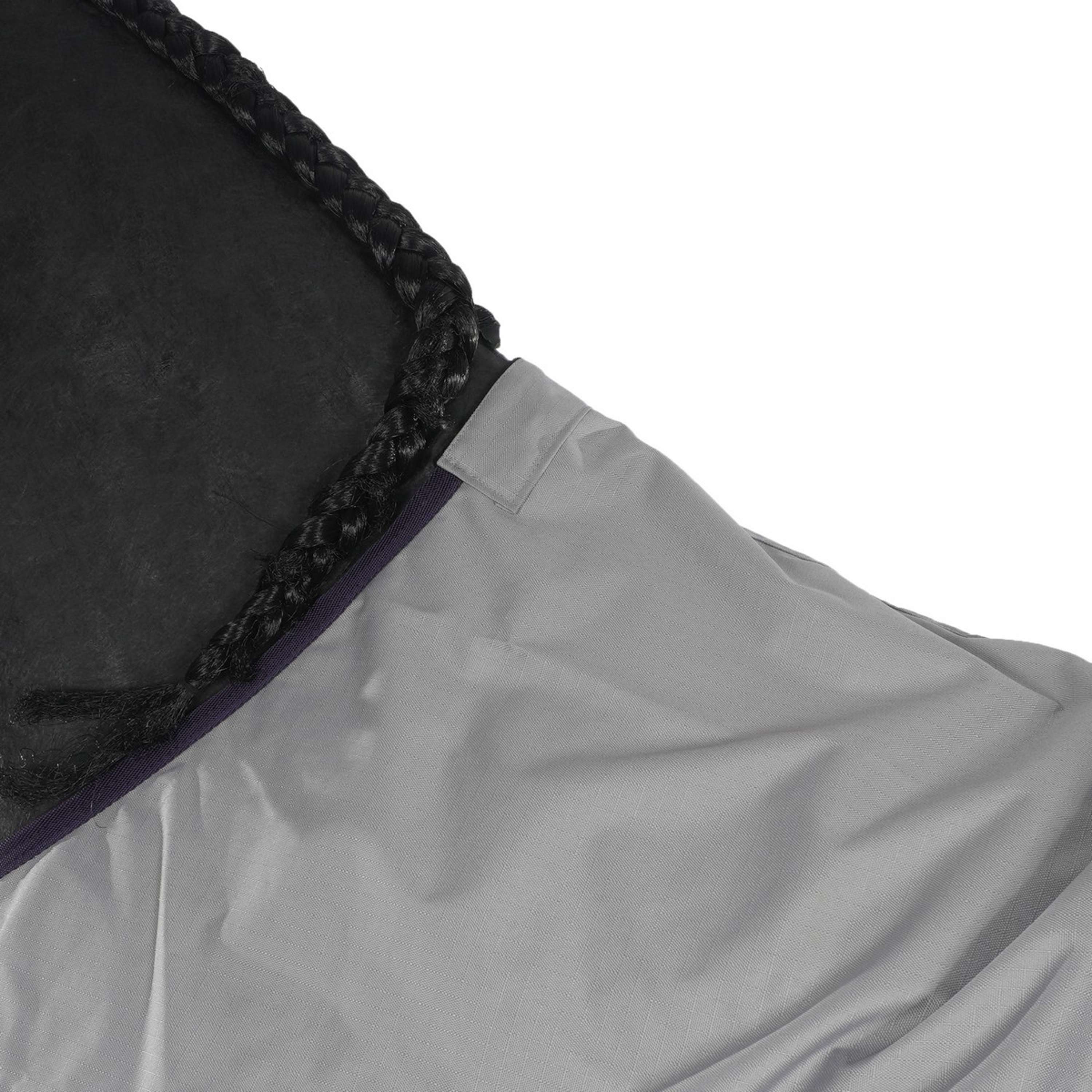 HKM Couverture Anti-Mouches Rain Bleu Foncé/Gris - Image 6