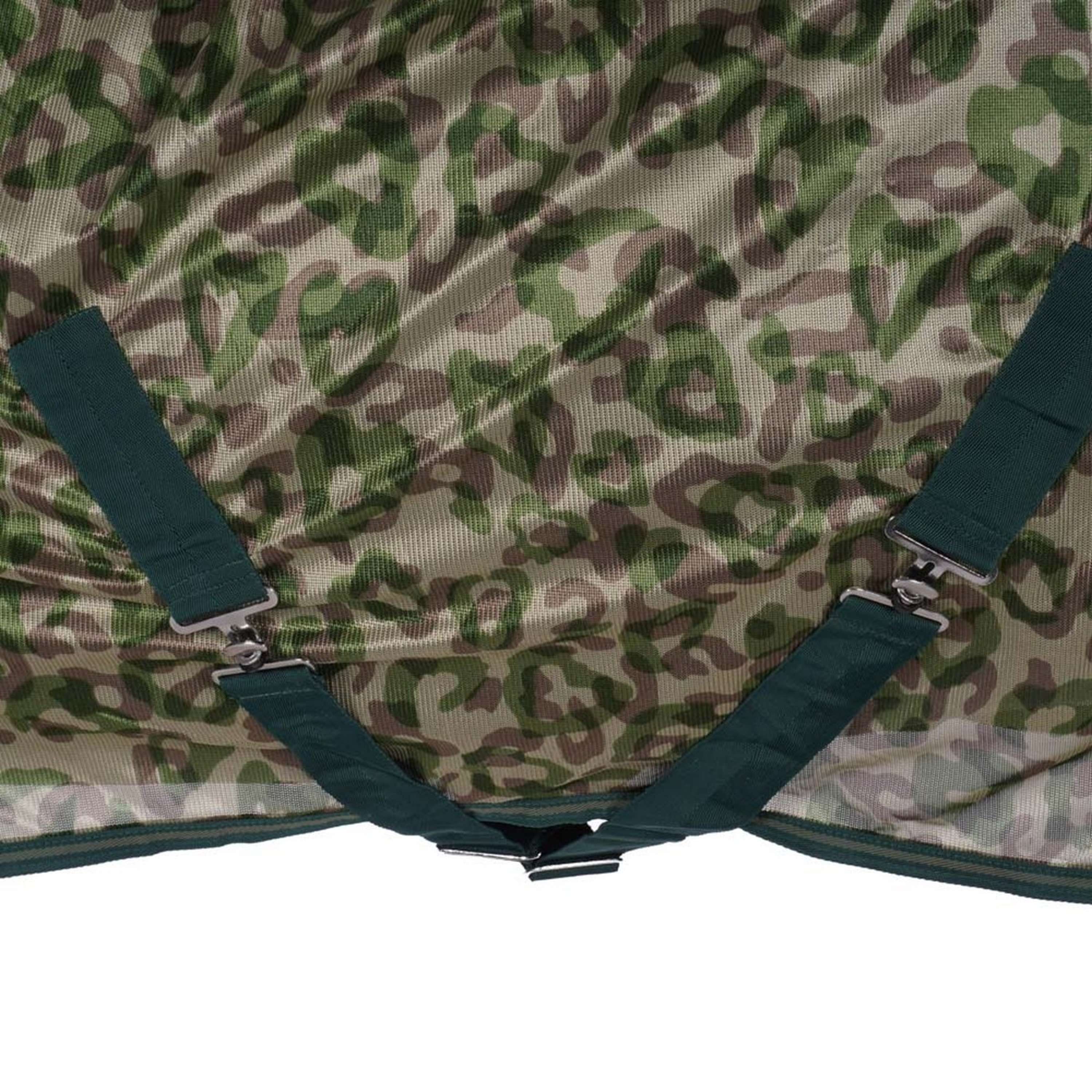 HKM Couverture Anti-Mouches Survival vert camouflage - Image 4