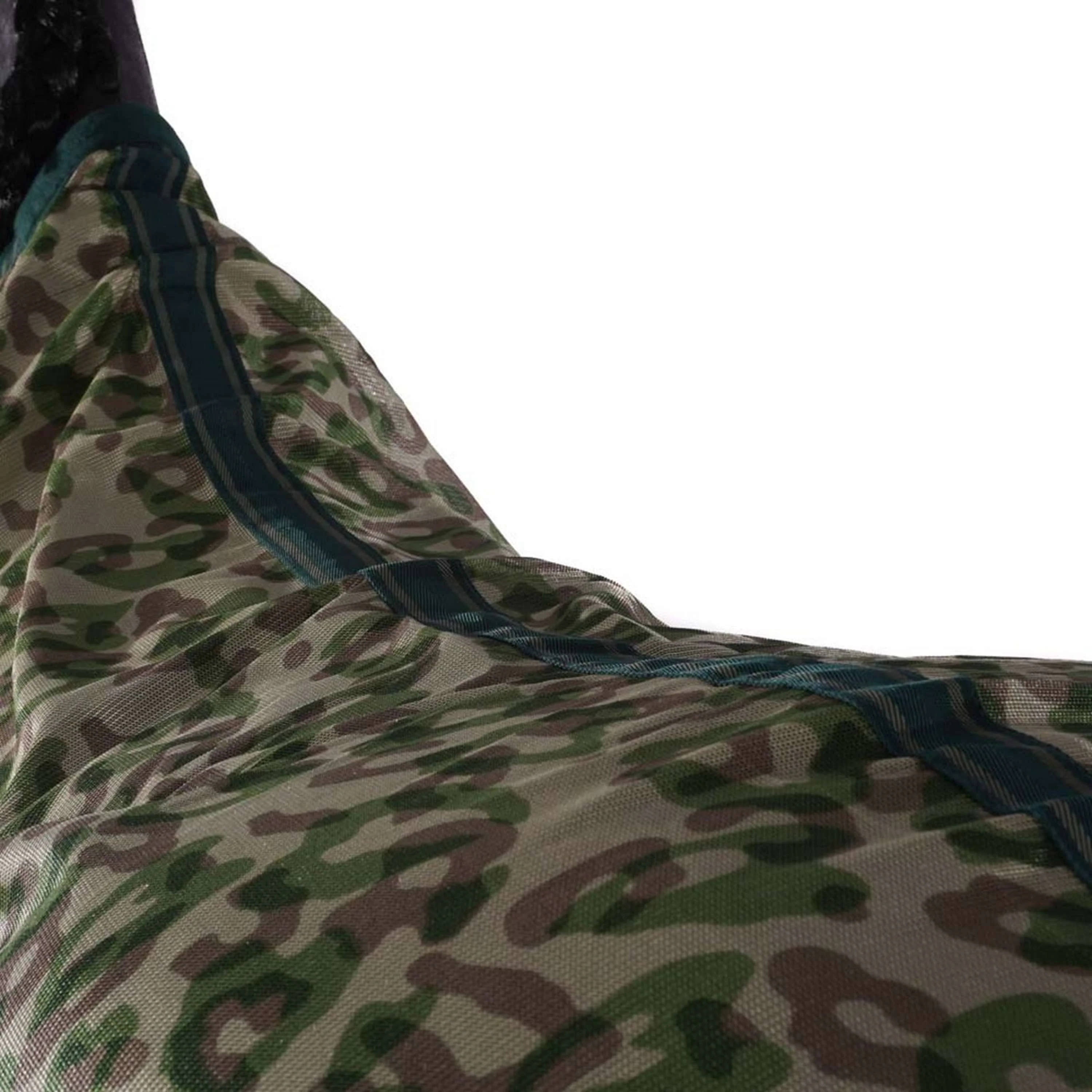 HKM Couverture Anti-Mouches Survival vert camouflage - Image 5