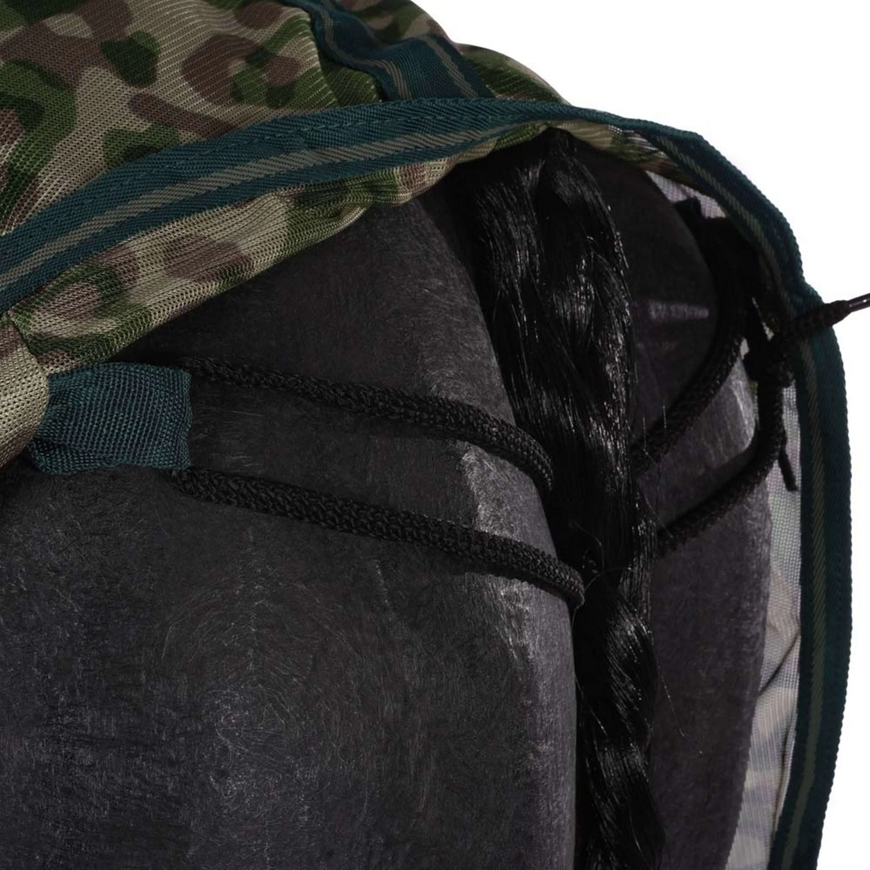 HKM Couverture Anti-Mouches Survival vert camouflage - Image 6