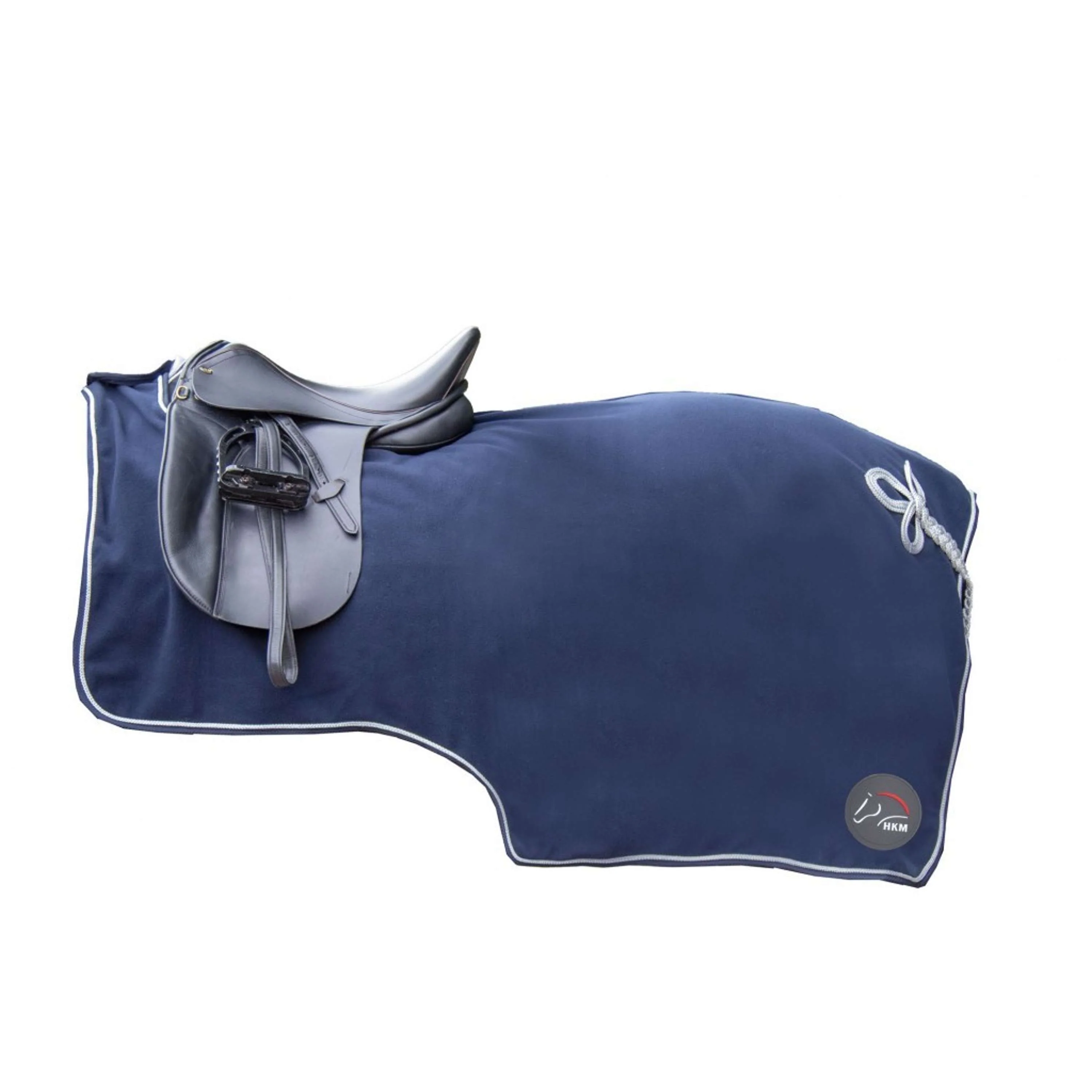 HKM Couvre-reins Bleu Foncé - Image 6