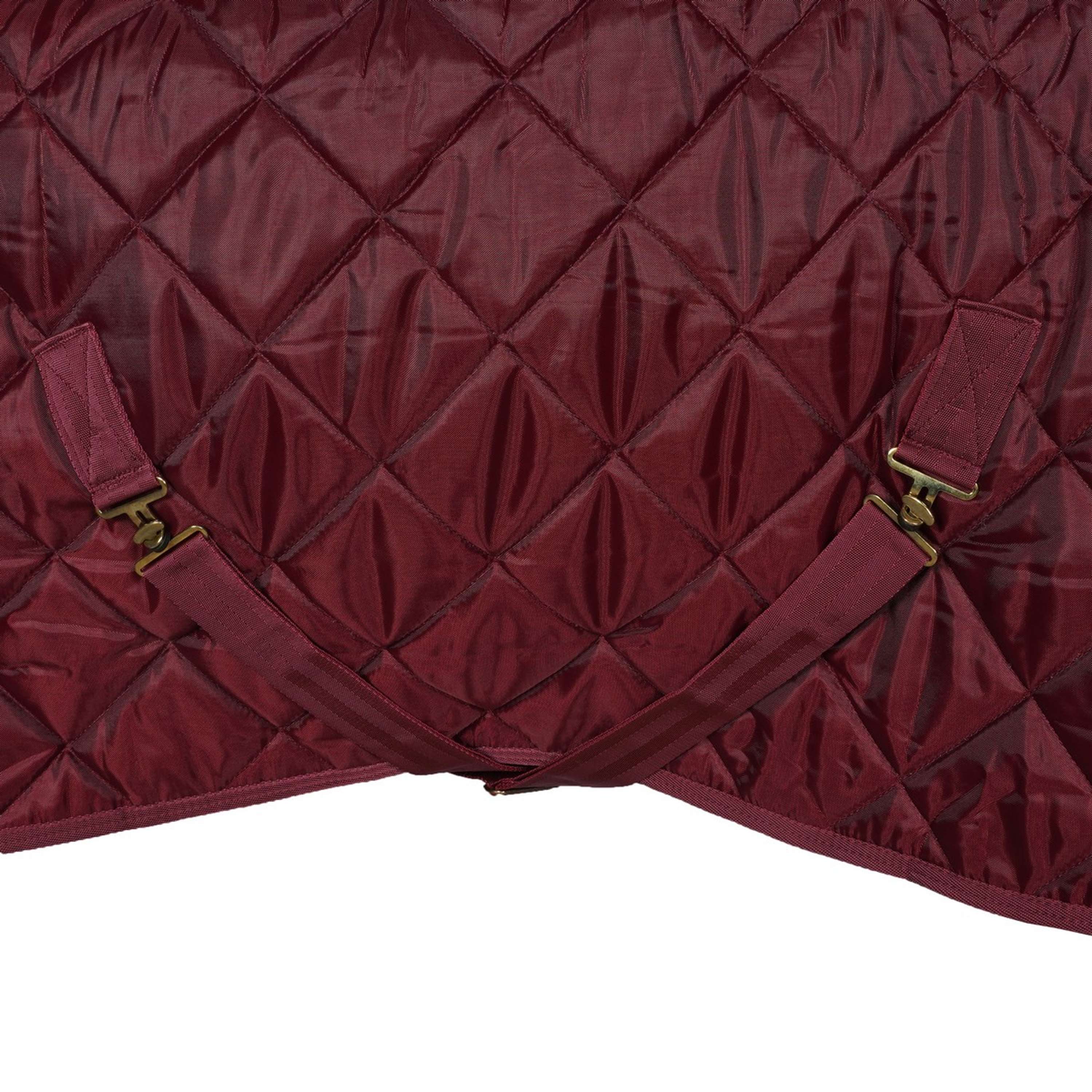 HKM Couverture d'Écurie Winter Vin rouge - Image 4