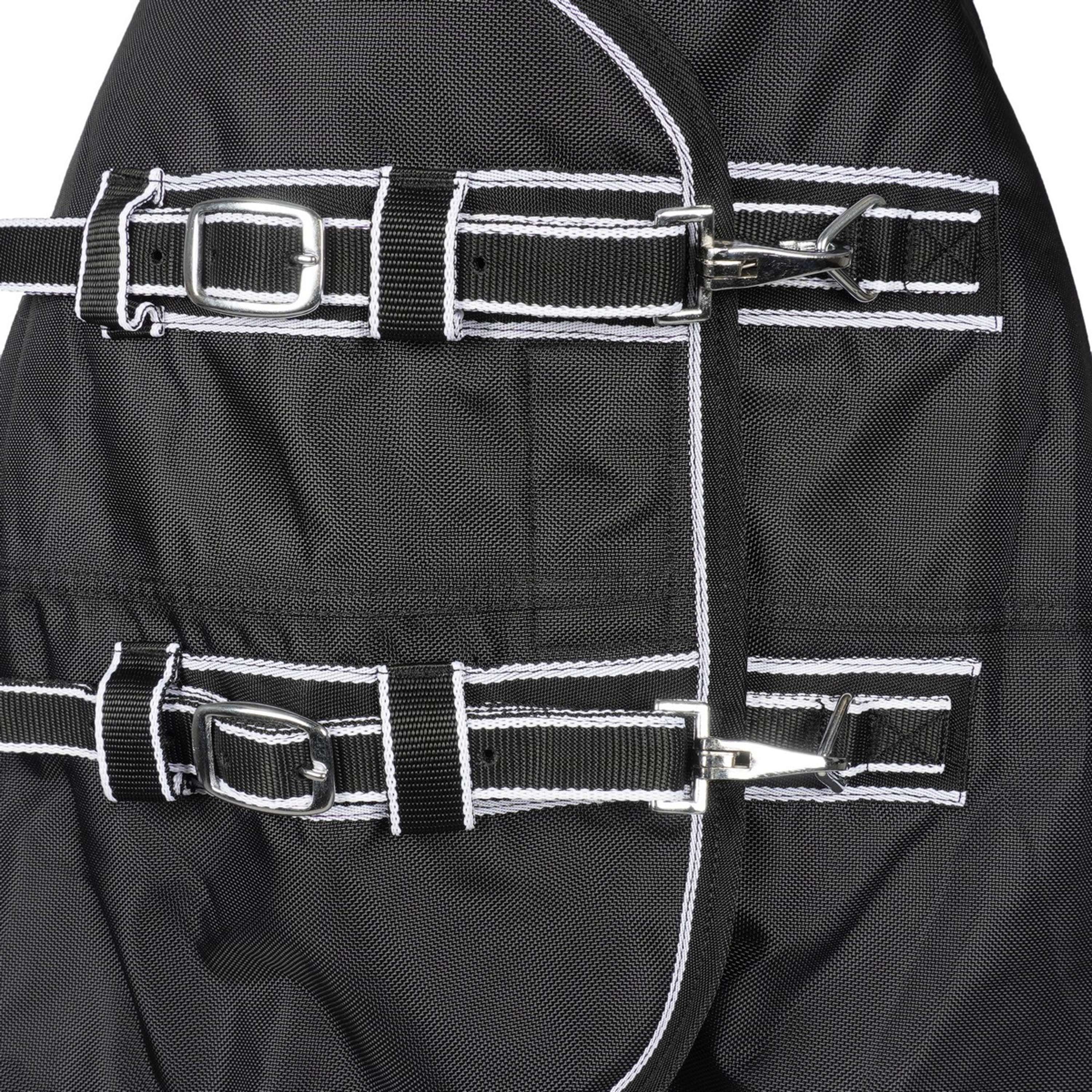 HKM Couverture d'Extérieur Premium 1680D 100g avec Teddy Doublure Noir - Image 2