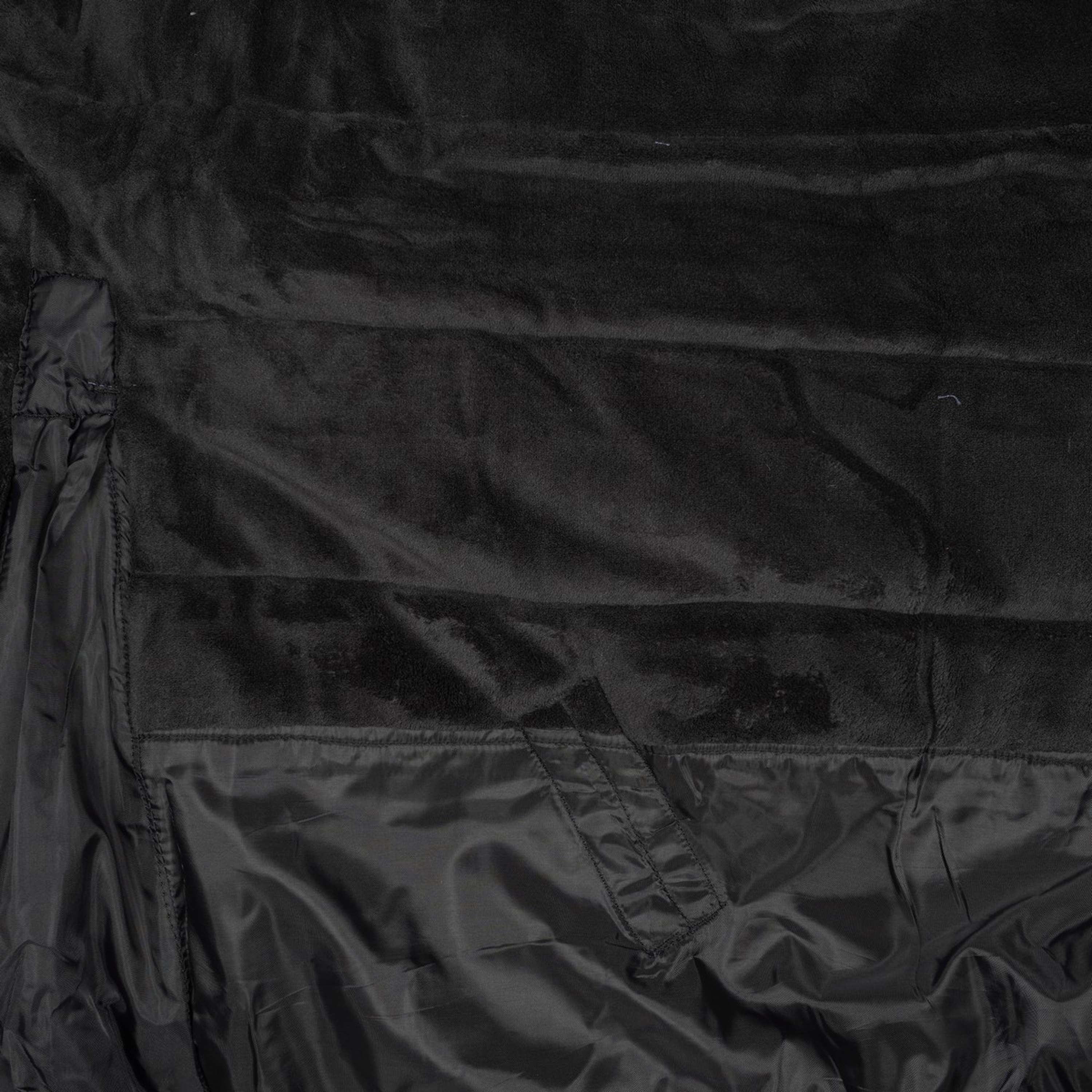 HKM Couverture d'Extérieur Premium 1680D 200g avec Teddy Doublure Bleu Foncé - Image 10