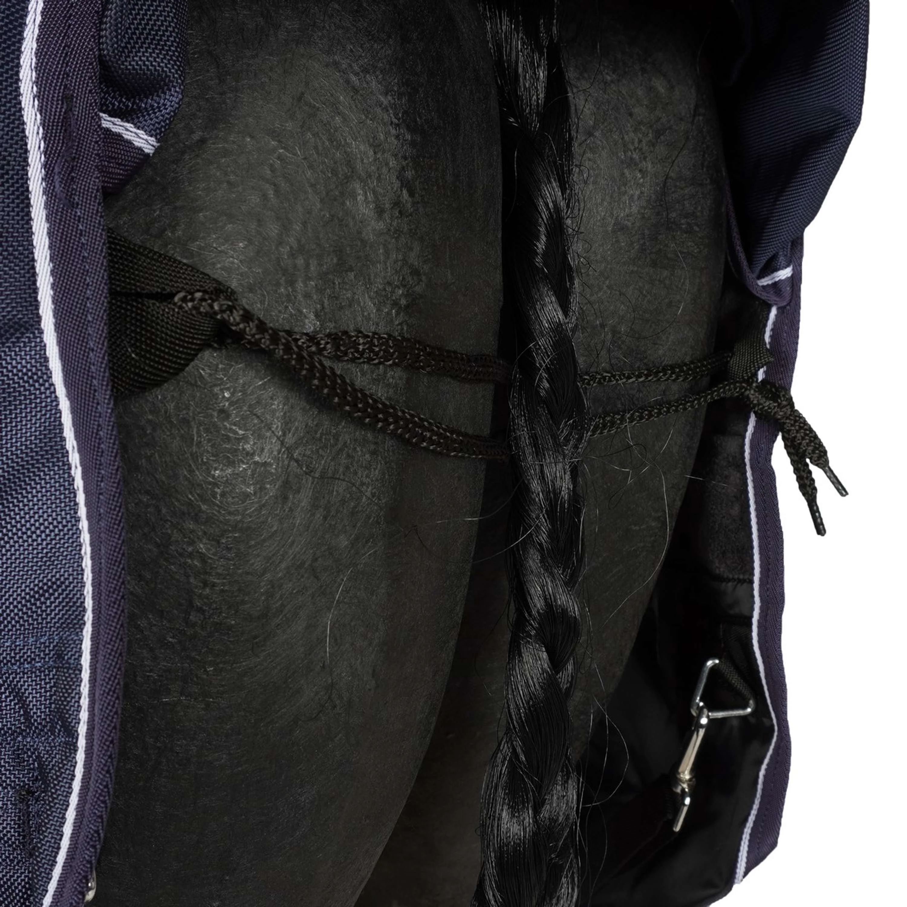 HKM Couverture d'Extérieur Premium 1680D 200g avec Teddy Doublure Bleu Foncé - Image 8