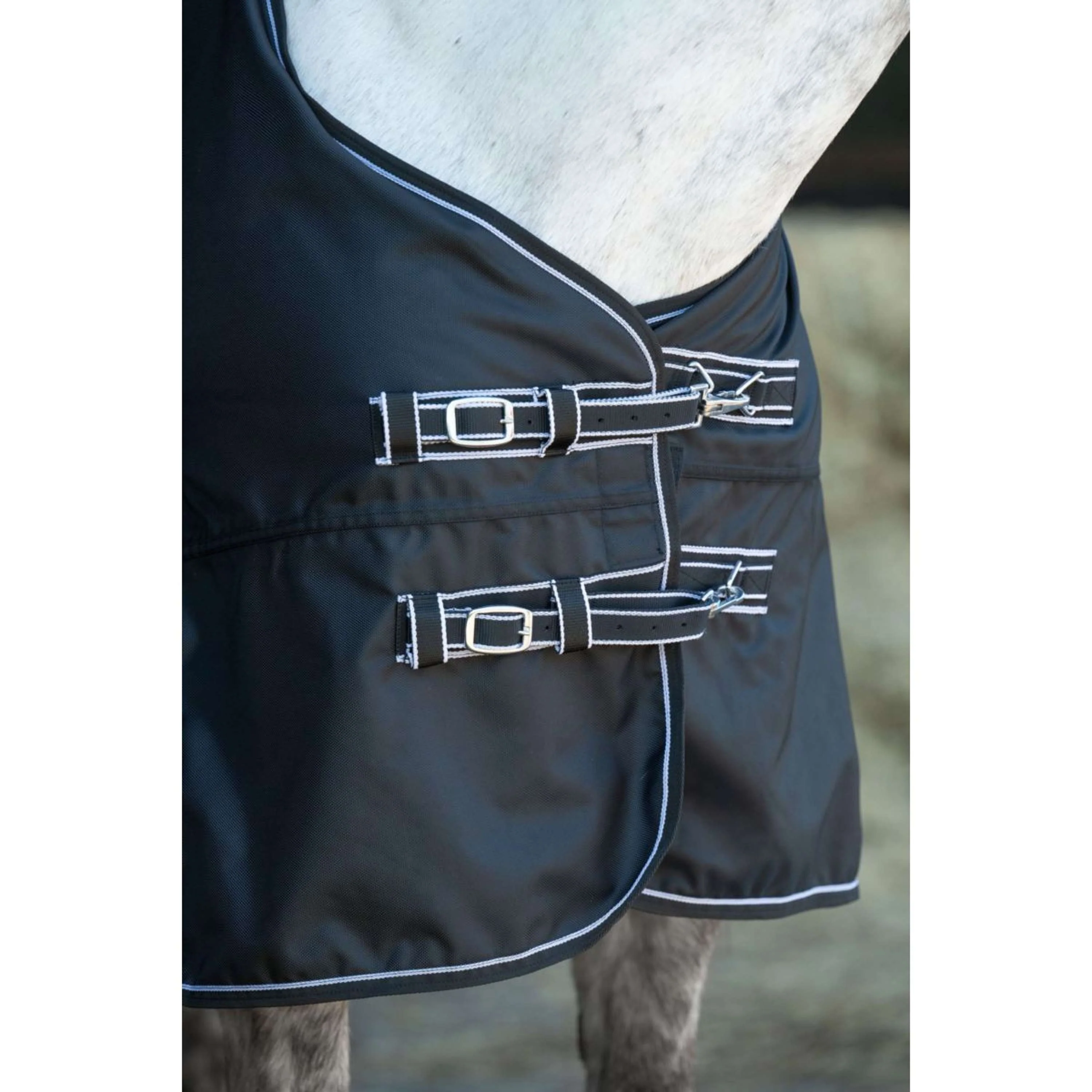 HKM Couverture d'Extérieur Premium 1680D 300g Nylon Doublure Noir - Image 4