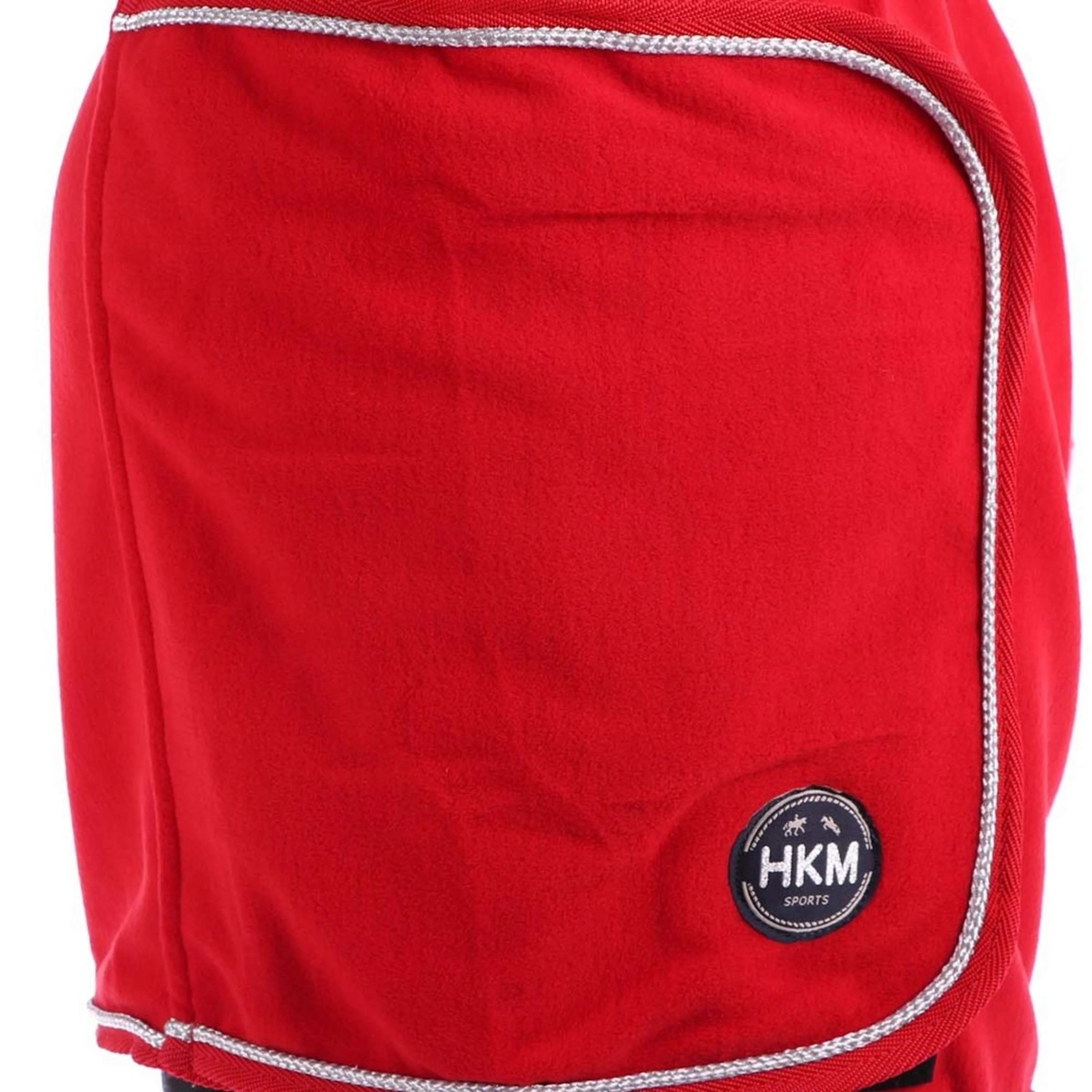 HKM Couverture Polaire avec Col Rouge - Image 2