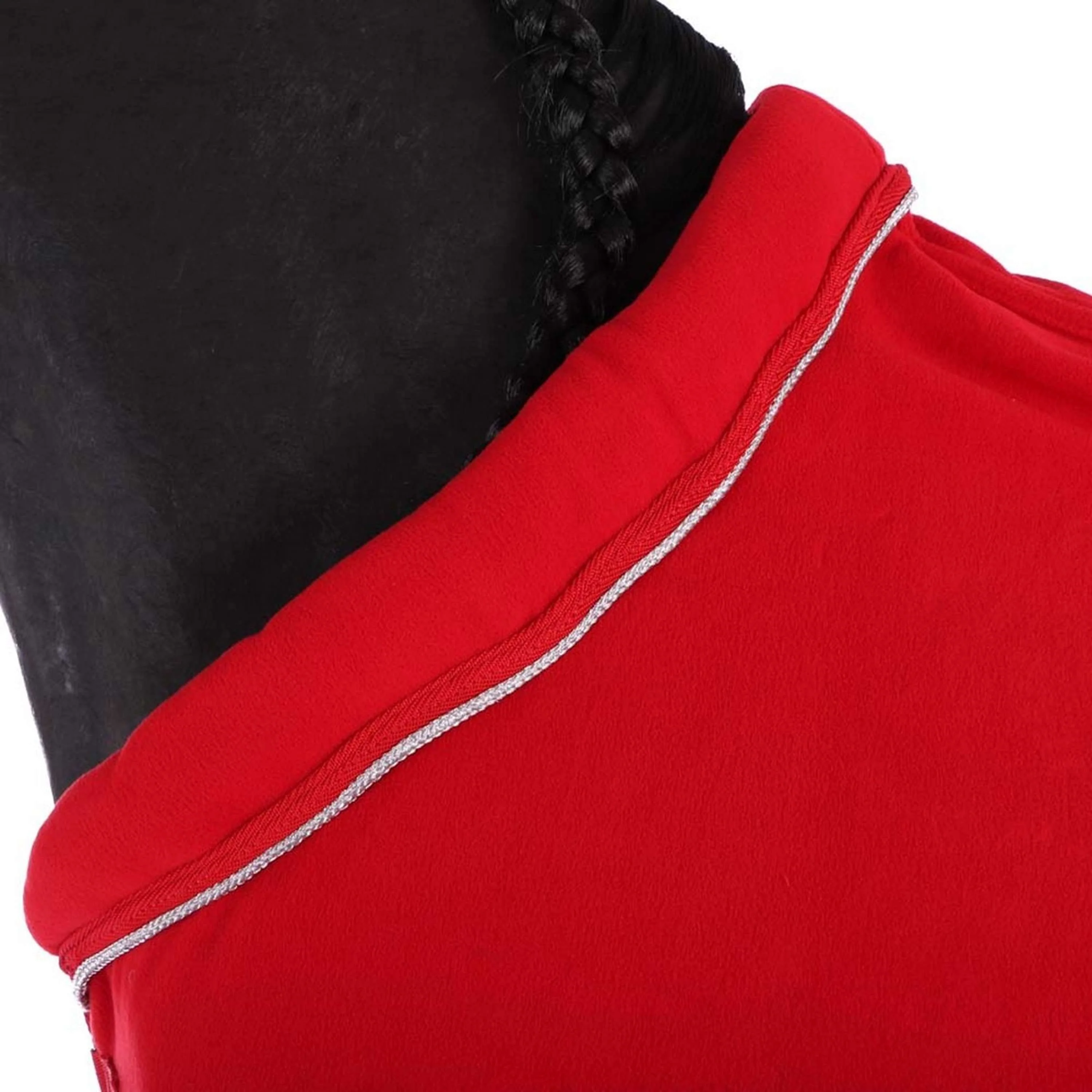 HKM Couverture Polaire avec Col Rouge - Image 6