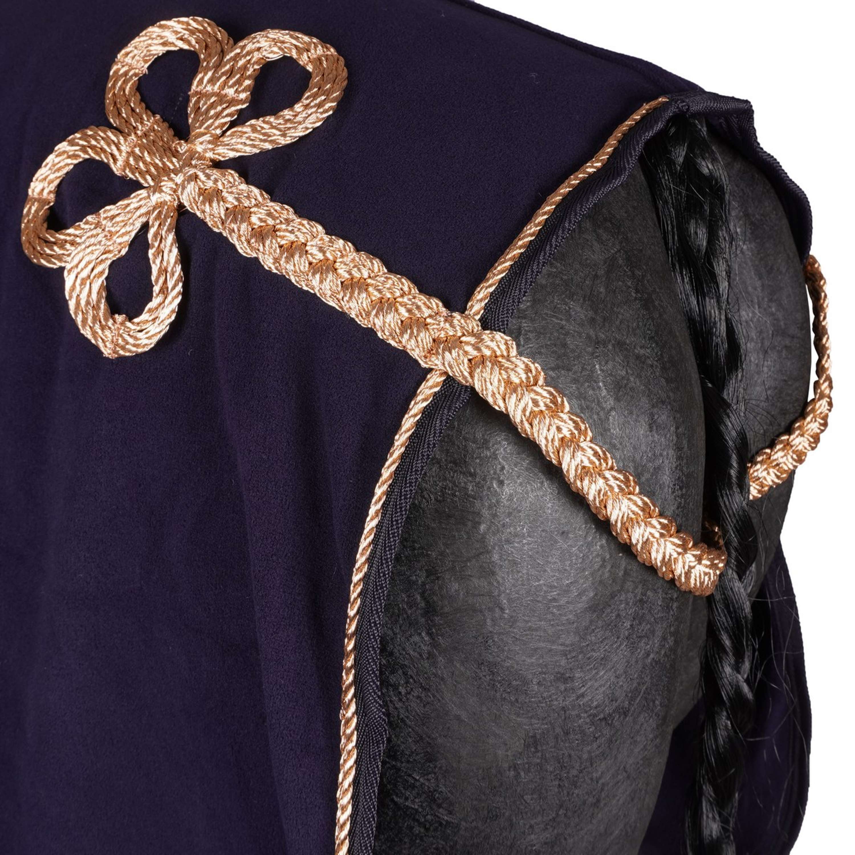 HKM Couvertures Anti-Transpiration Rosegold Glamour Bleu foncé/RoseOr - Image 5