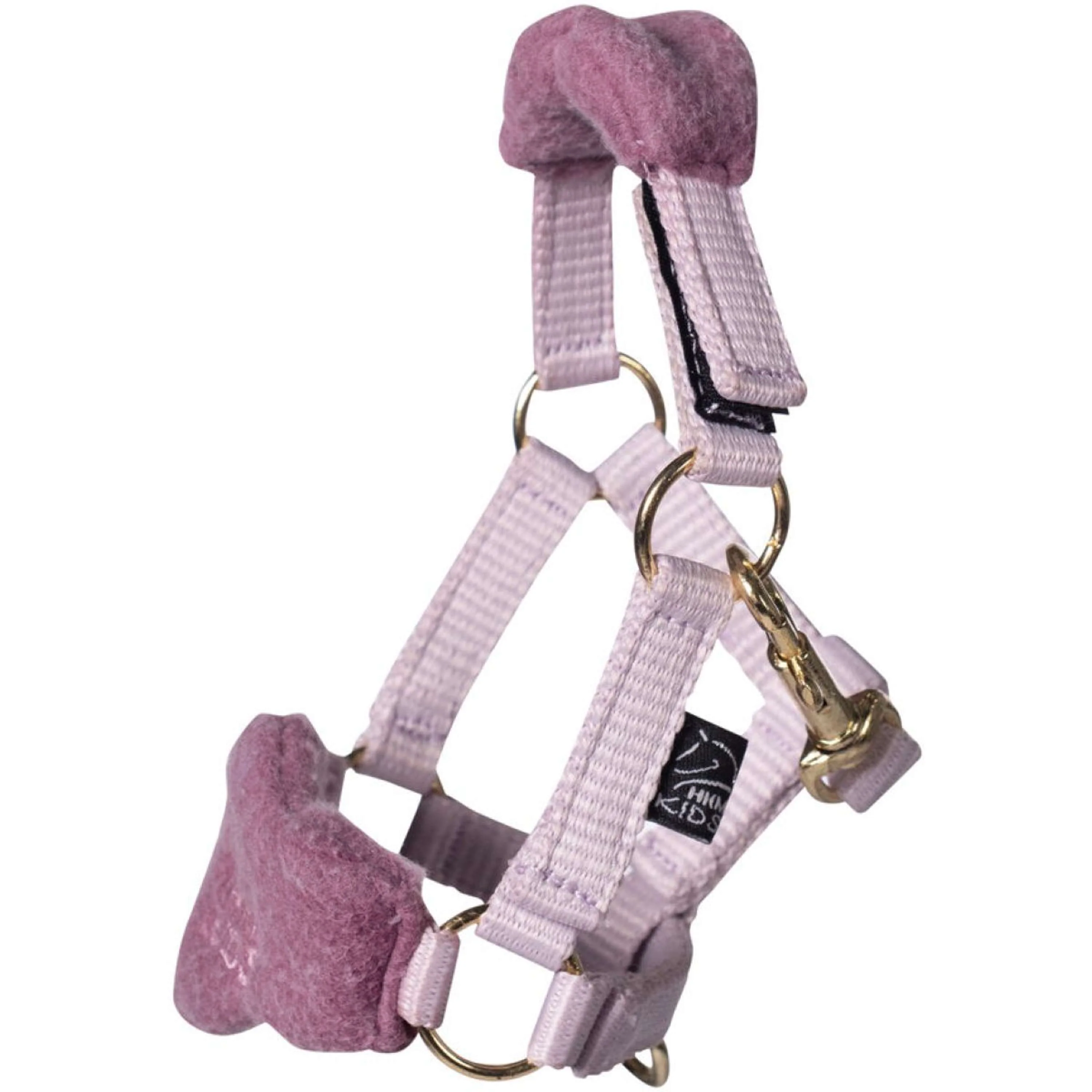HKM Ensemble Licol Cuddle Horse Rose clair - Image 2