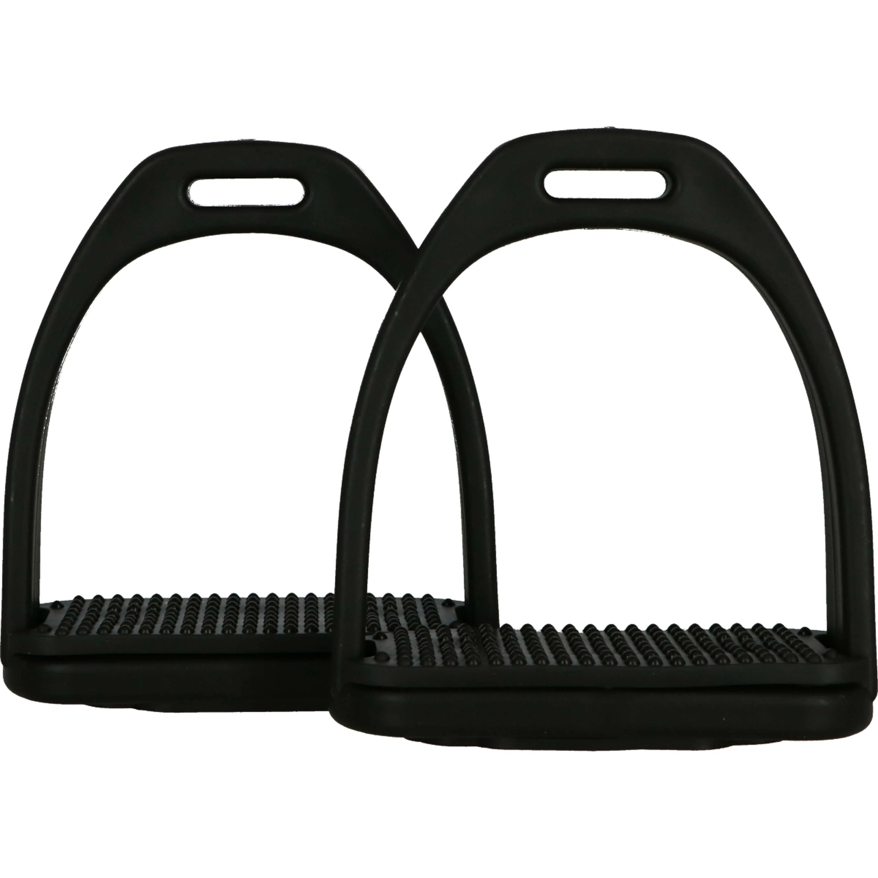 HKM Étriers Plastique Noir - Image 2