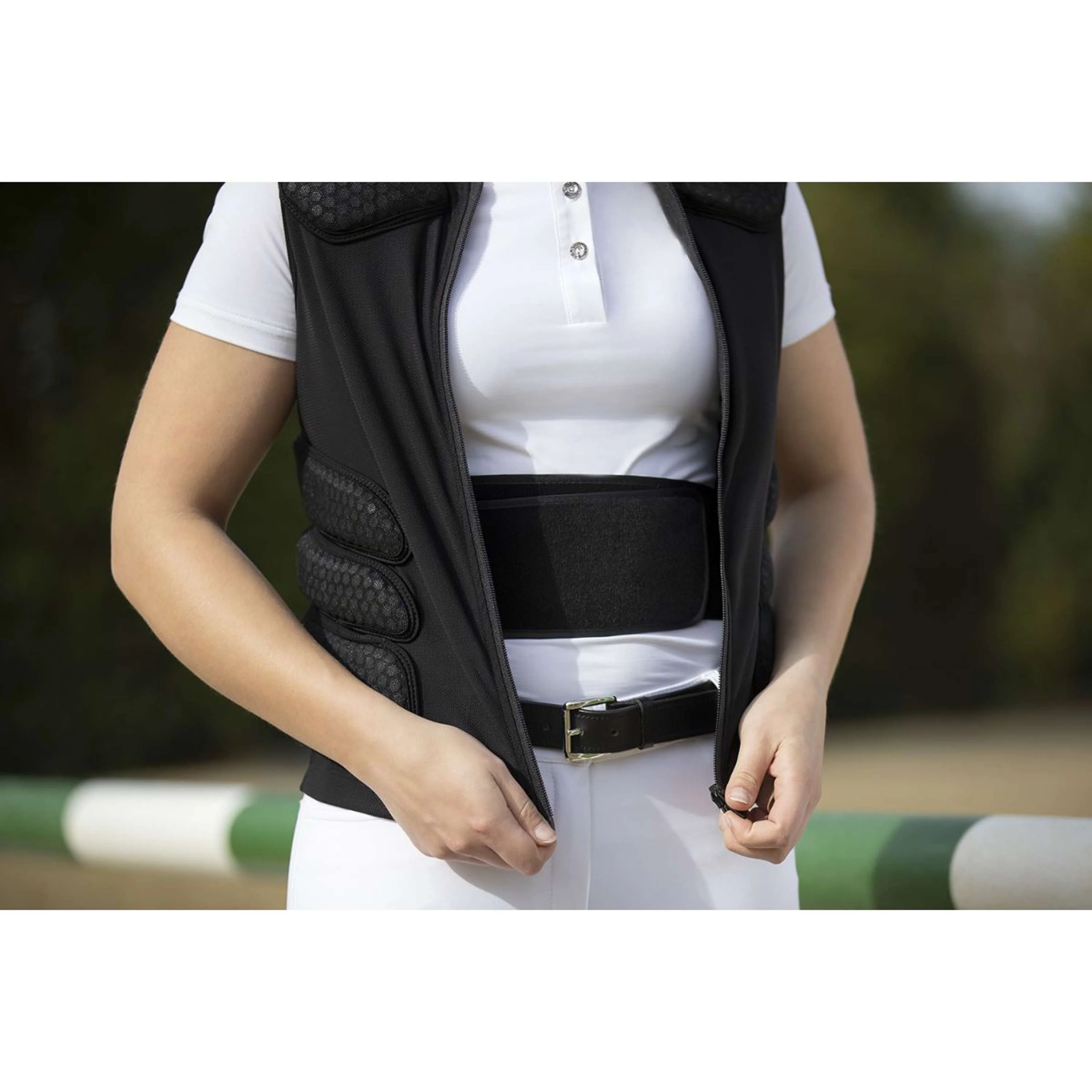HKM Gilet de Protection Shelter Noir - Image 6