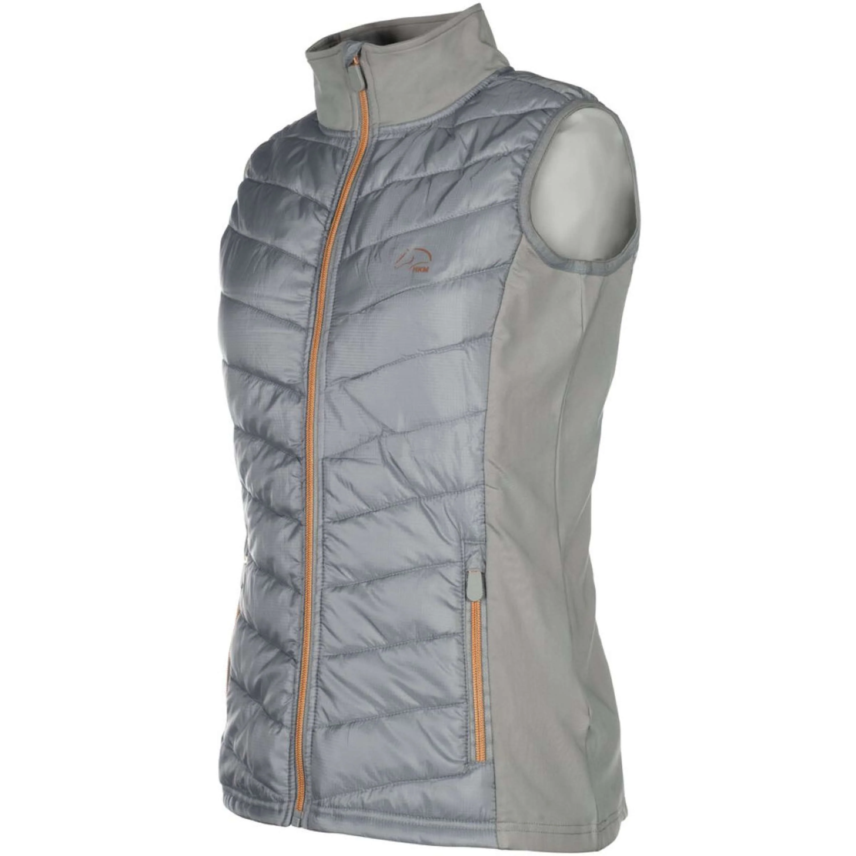 HKM Gilet Sans Manches Basel Gris/Or Rose - Image 4