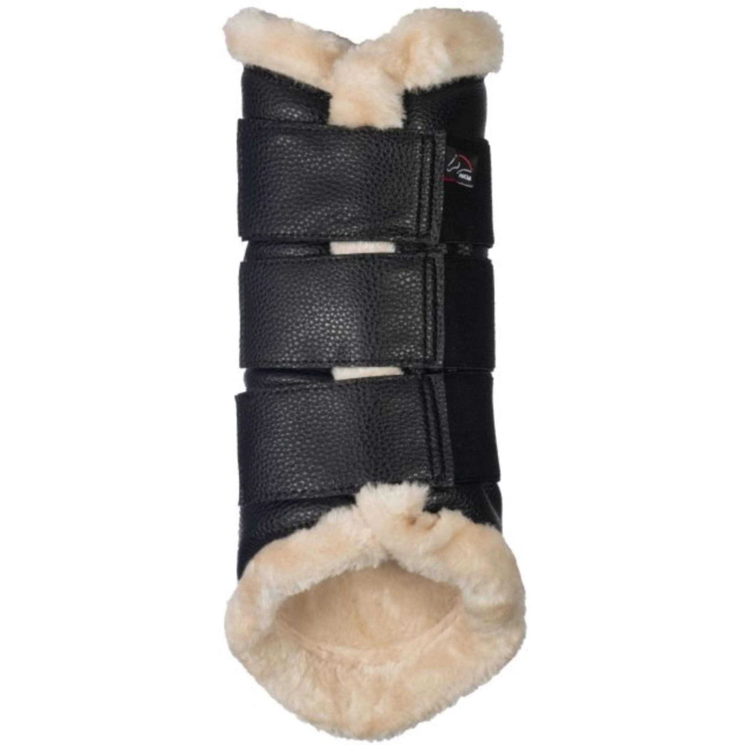 HKM Guêtres Comfort Premium Fur Noir - Image 2
