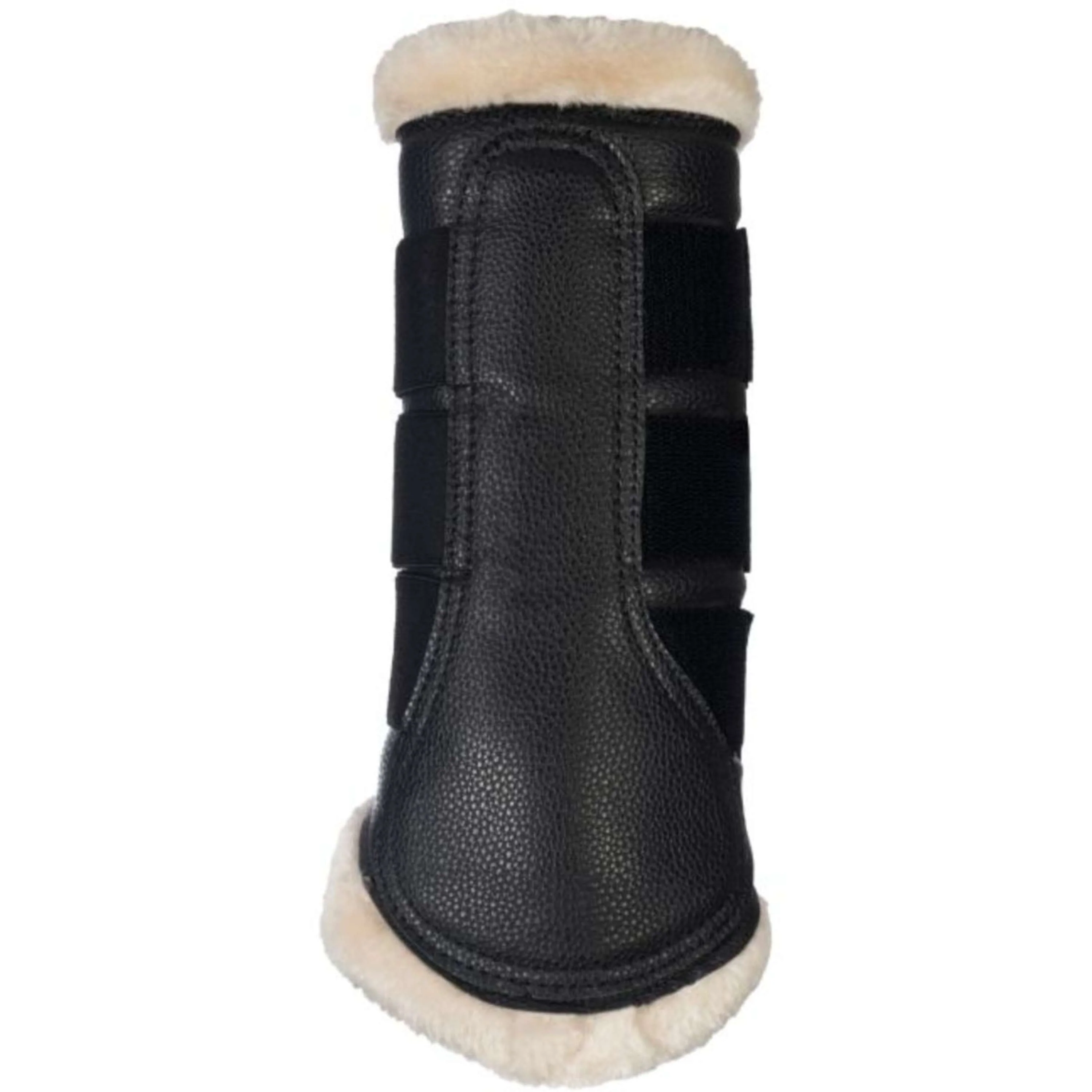 HKM Guêtres Comfort Premium Fur Noir - Image 3