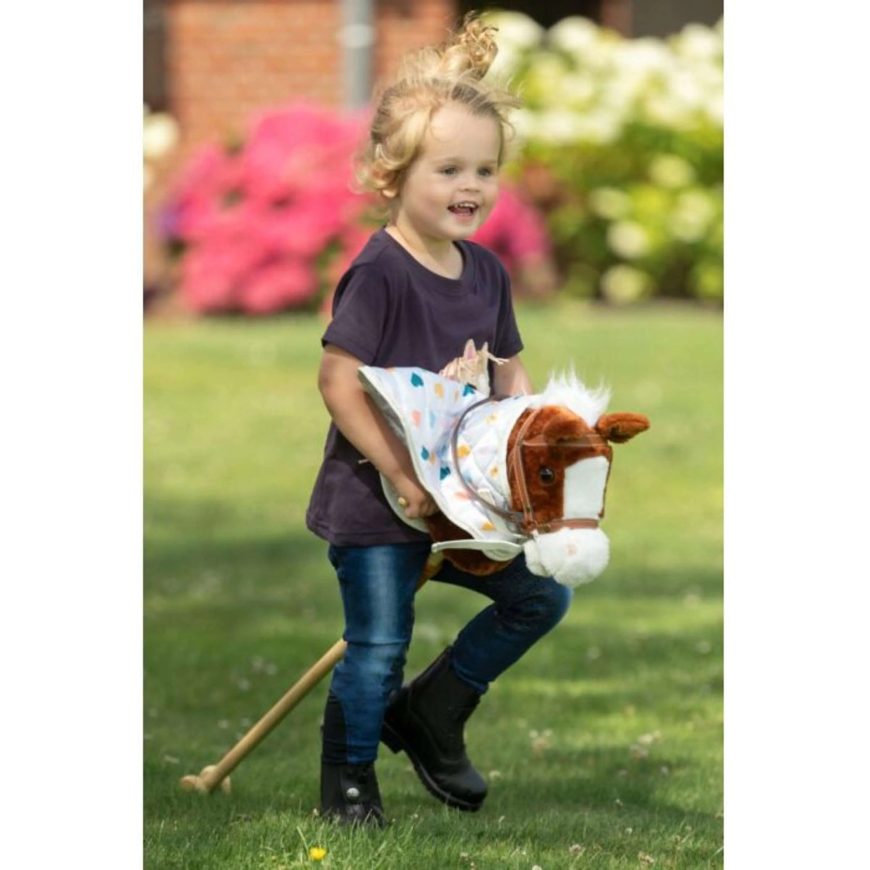 HKM Hobby Horse à Roulettes Bella Marron - Image 2