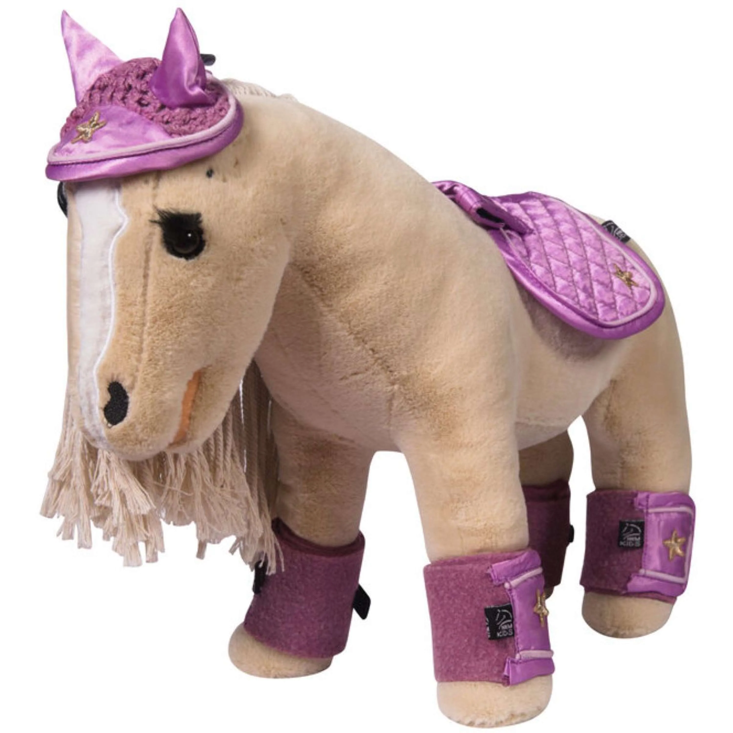 HKM Jouet Cuddle Horse Fuchsia - Image 2