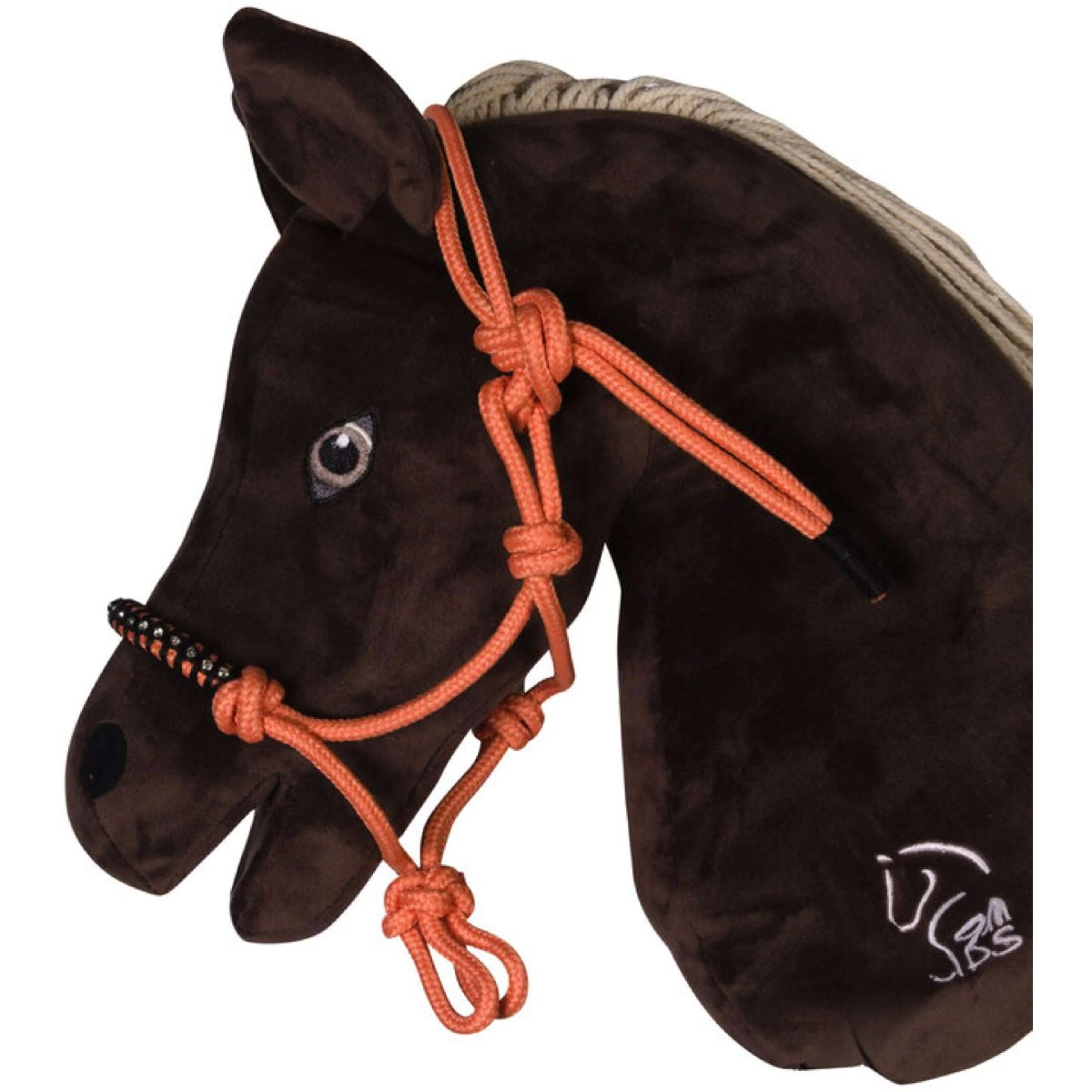 HKM Licol en Corde Hobby Horsing Orange - Image 2