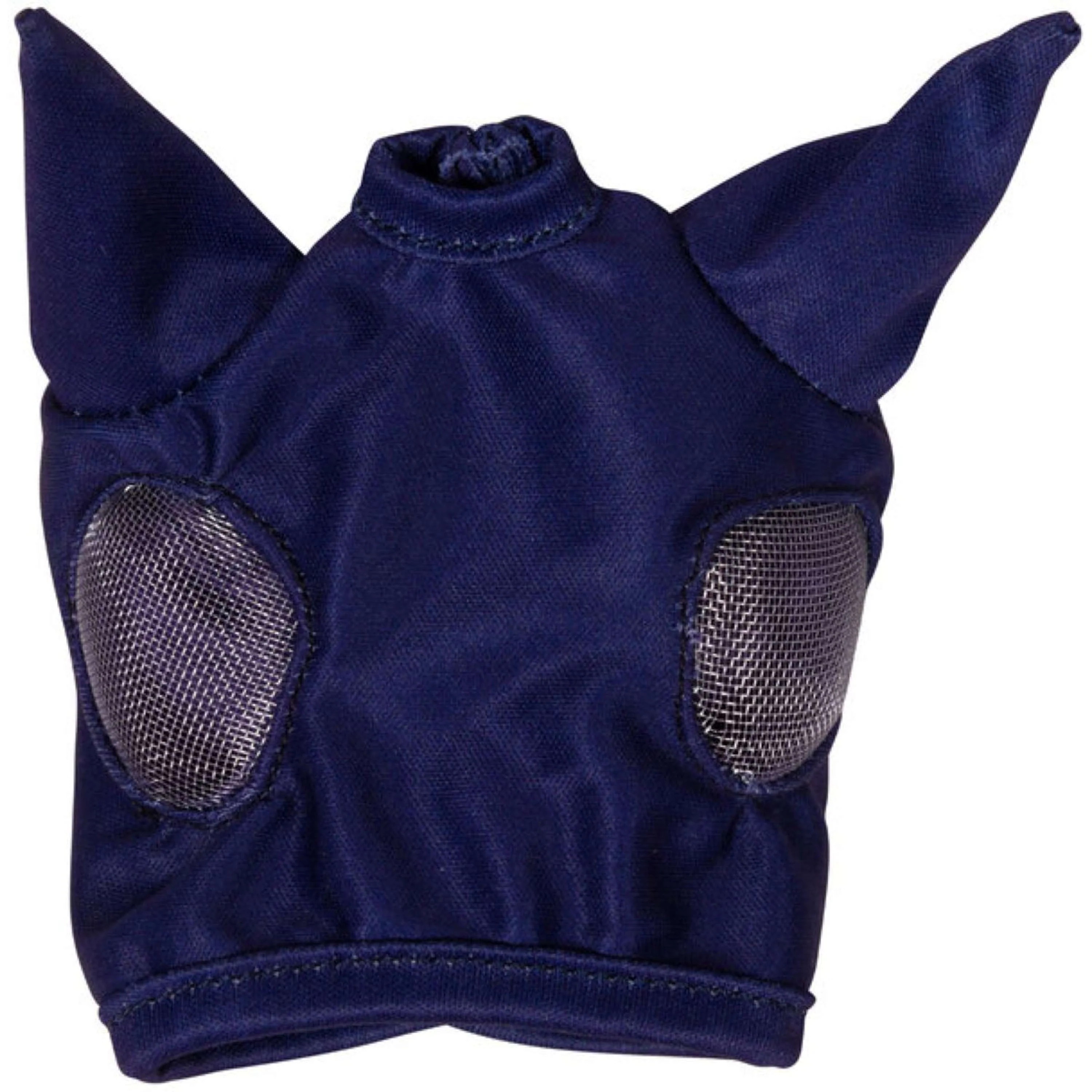 HKM Masque Anti-Mouches Cuddle Horse Gris/Bleu - Image 2