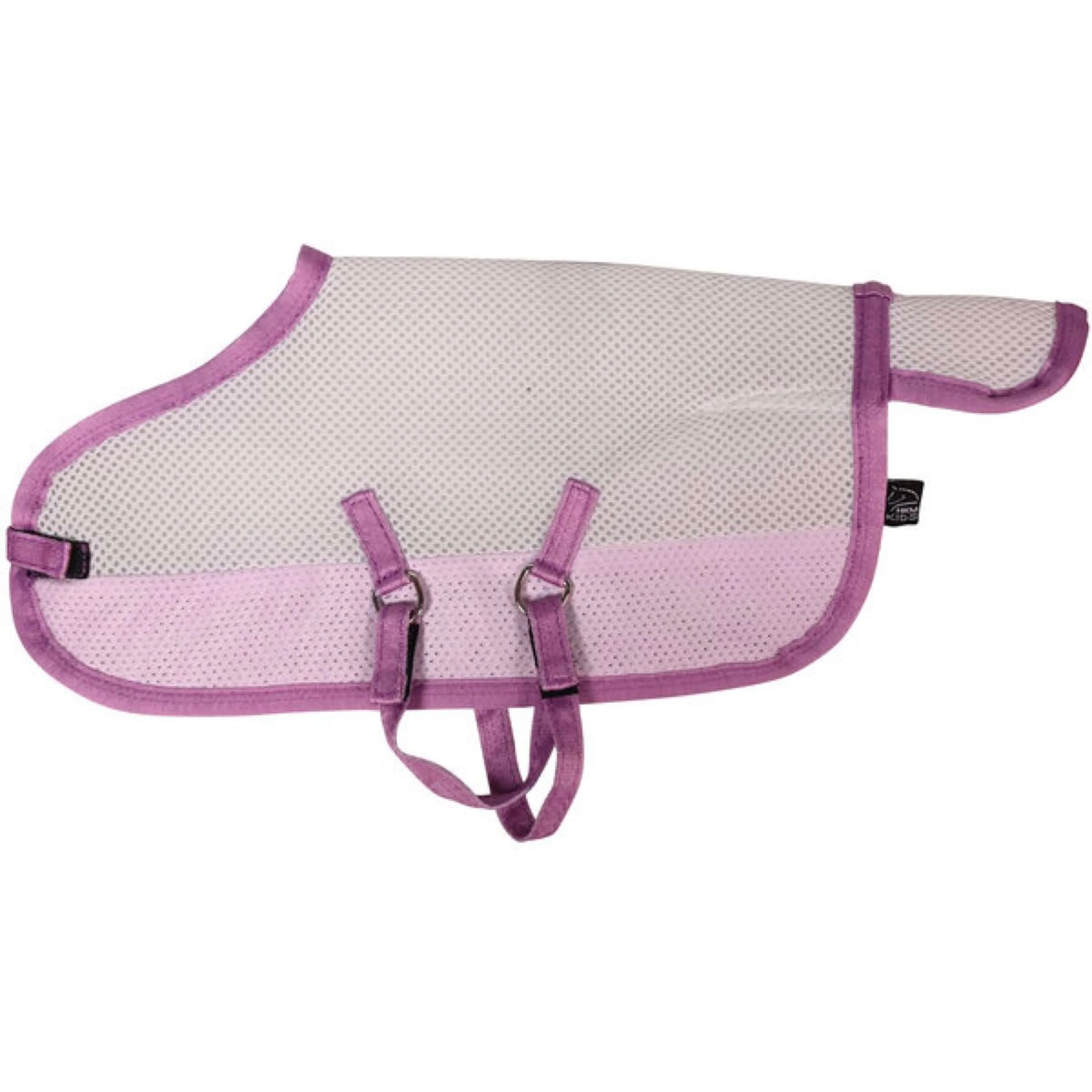 HKM Masque Anti-Mouches Cuddle Horse Rose clair - Image 2