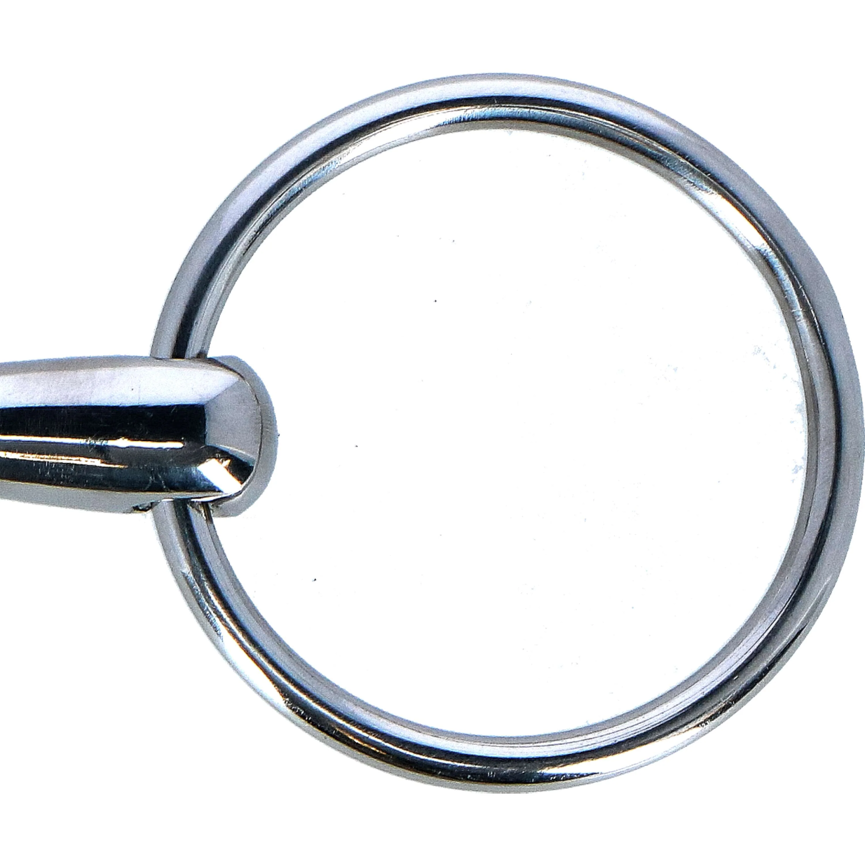 HKM Mors de Filet Double Brisure Acier Inoxydable 16mm RVS - Image 3
