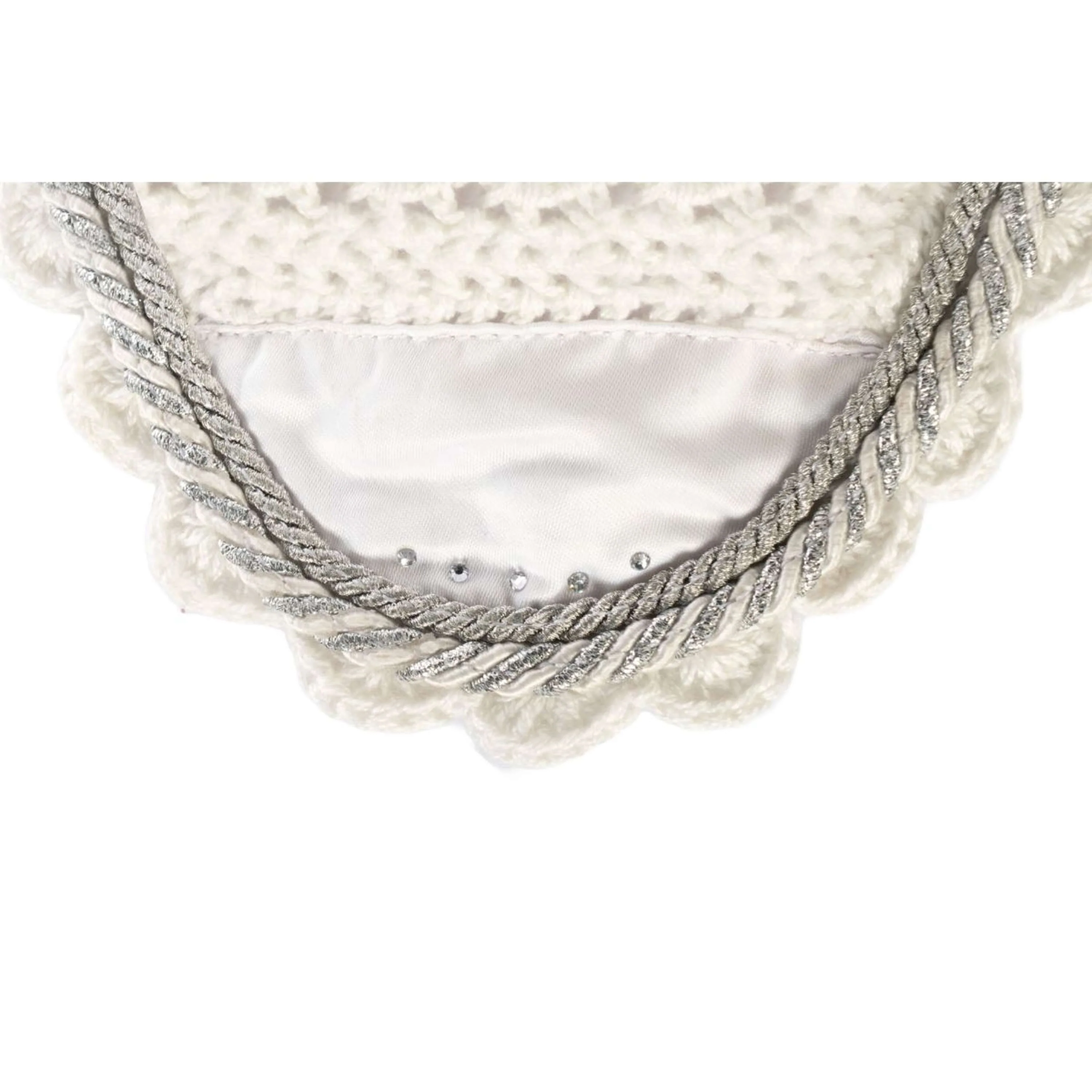 HKM OornetjeBonnet Anti-Mouches Hobby Horsing Blanc - Image 2