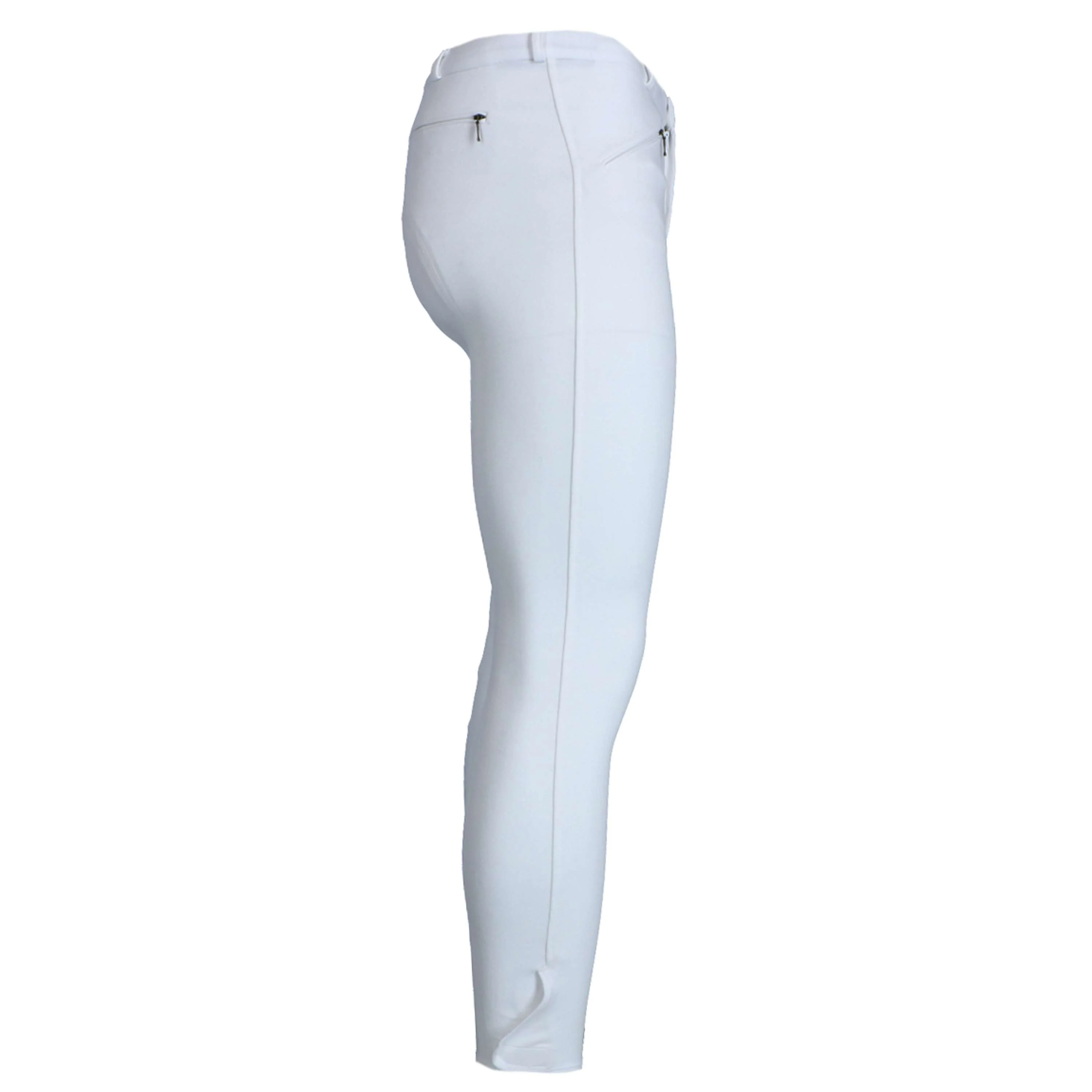 HKM Pantalon d'Équitation Basic Hommes Blanc - Image 4