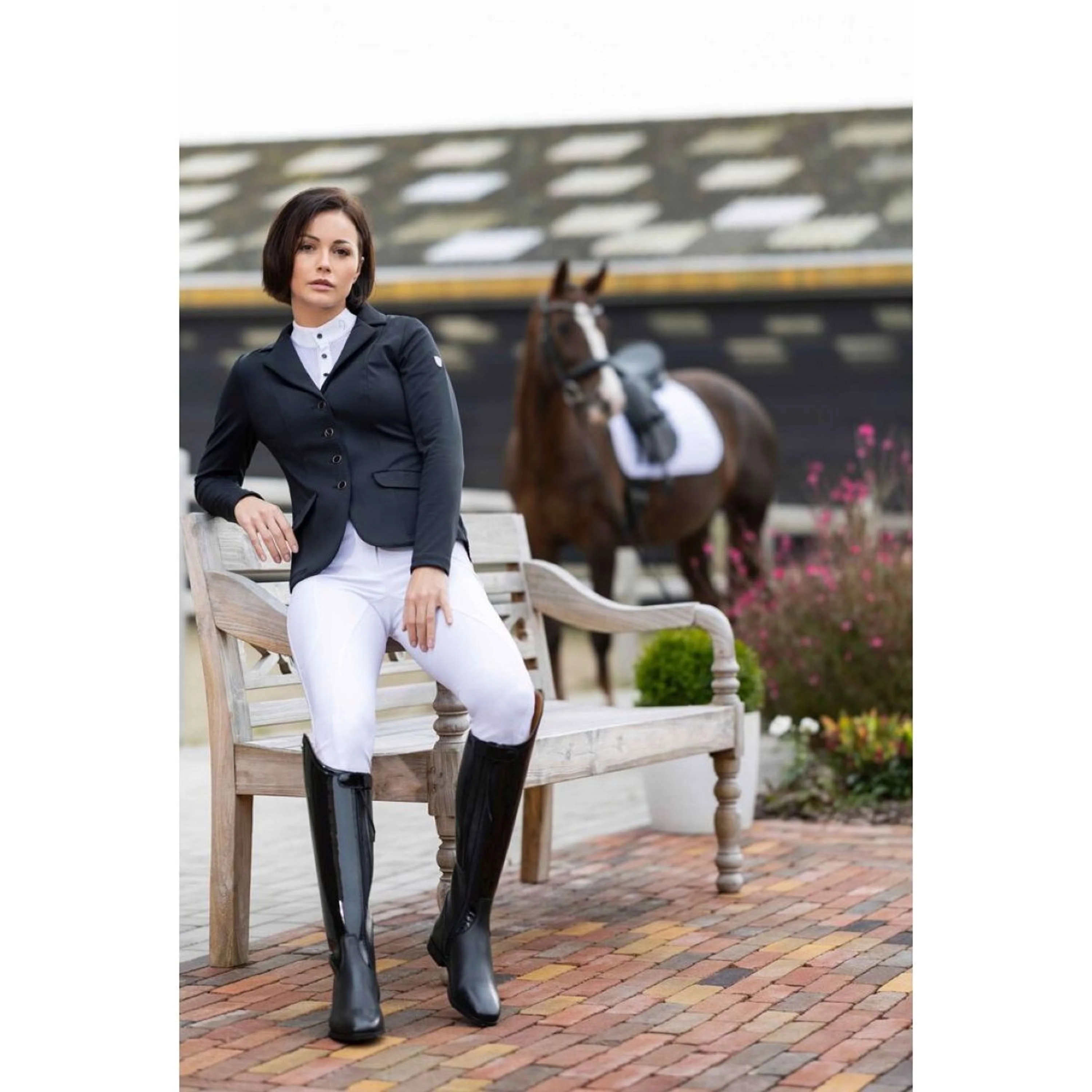 HKM Petite Veste de Concours Amalfi Noir - Image 10