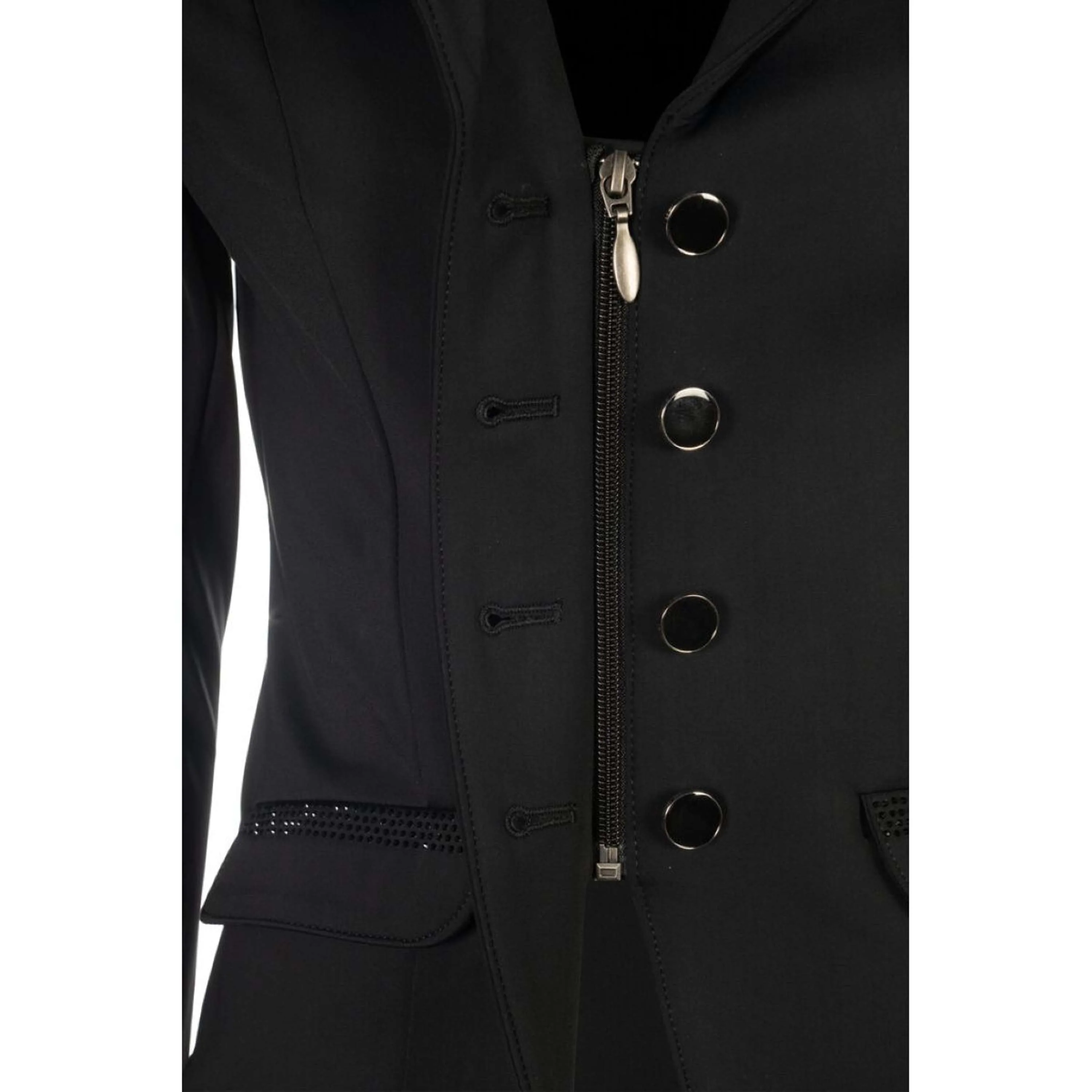 HKM Petite Veste de Concours Amalfi Noir - Image 7