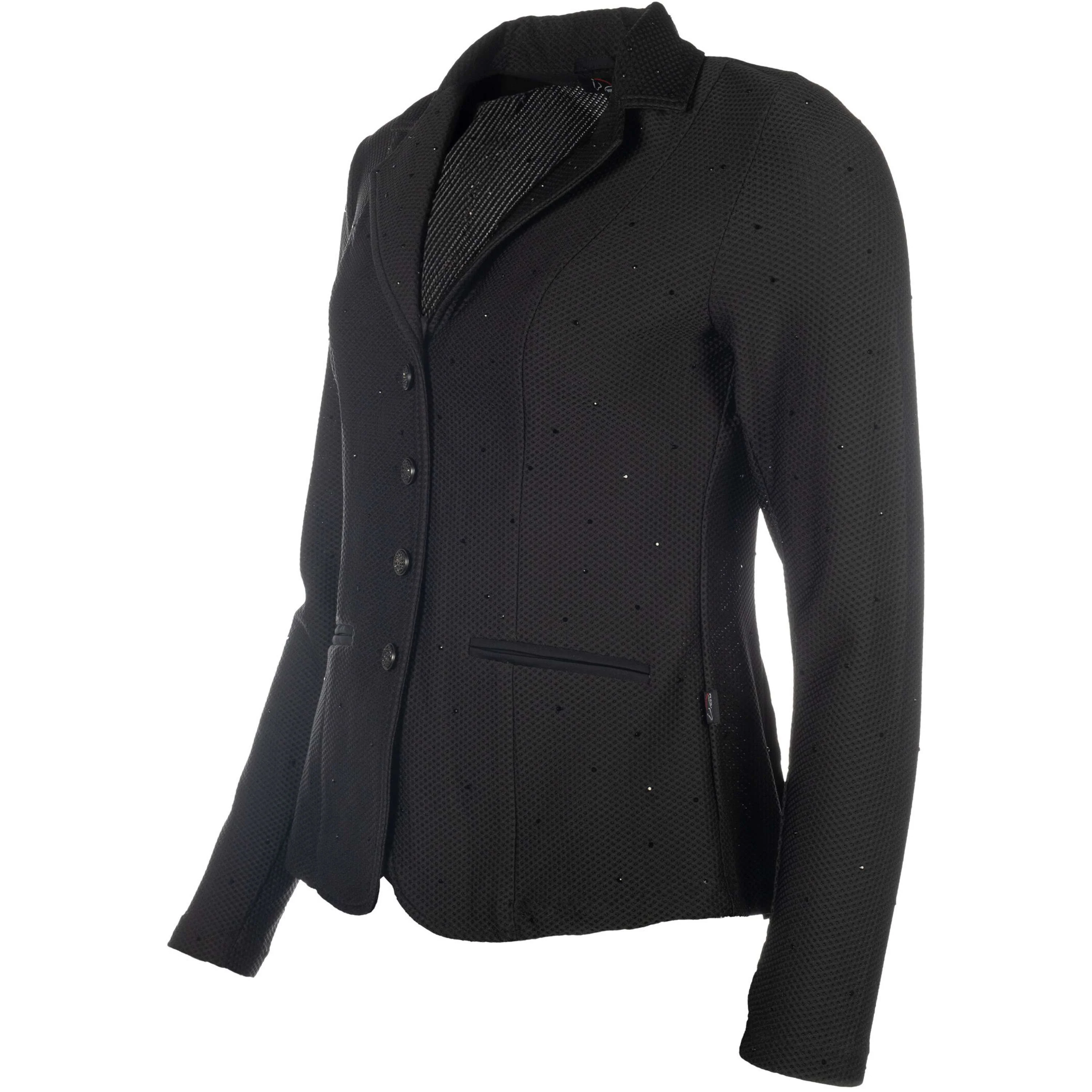 HKM Petite Veste de Concours Crystal Noir - Image 3