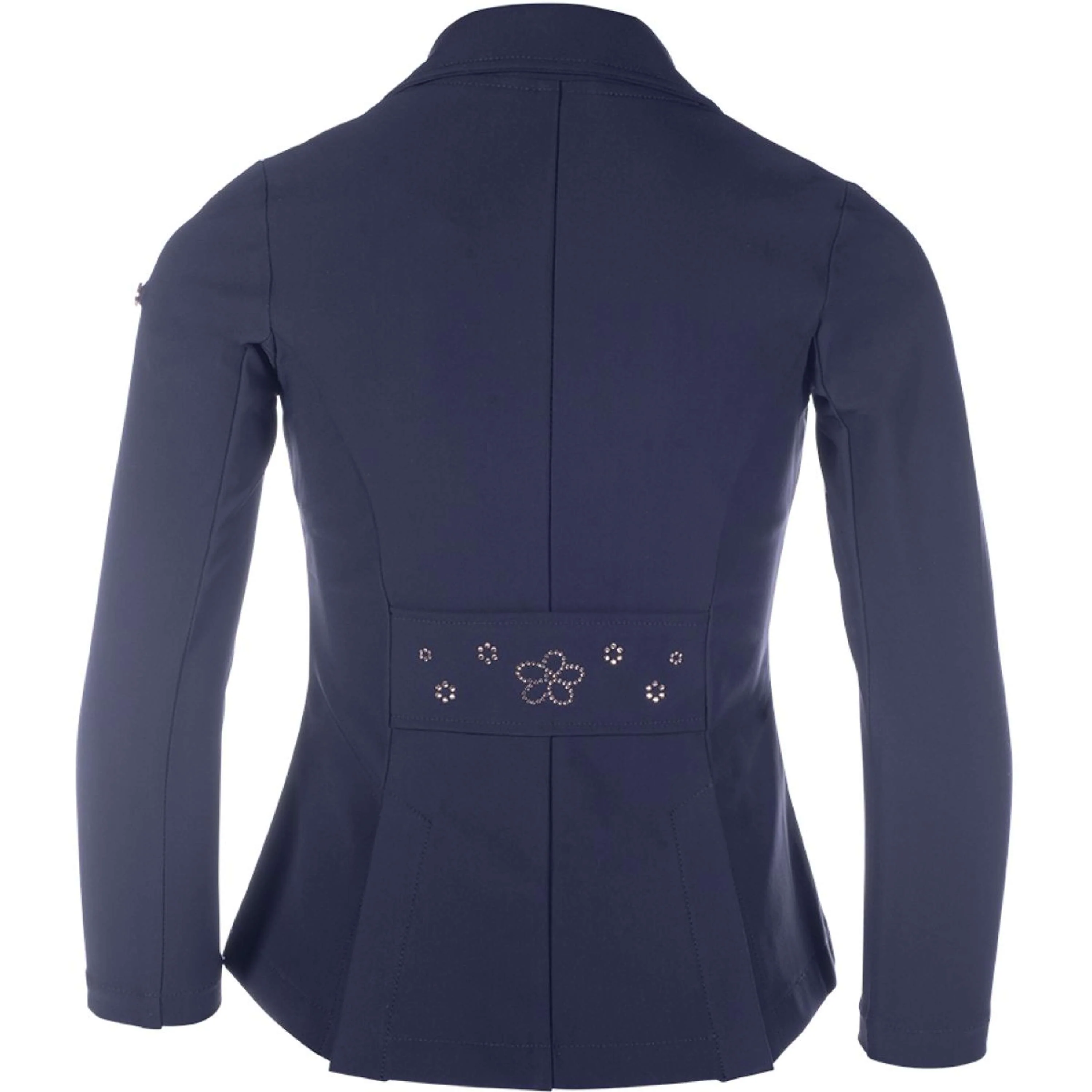 HKM Petite Veste de Concours Flora Enfants Bleu Foncé - Image 3