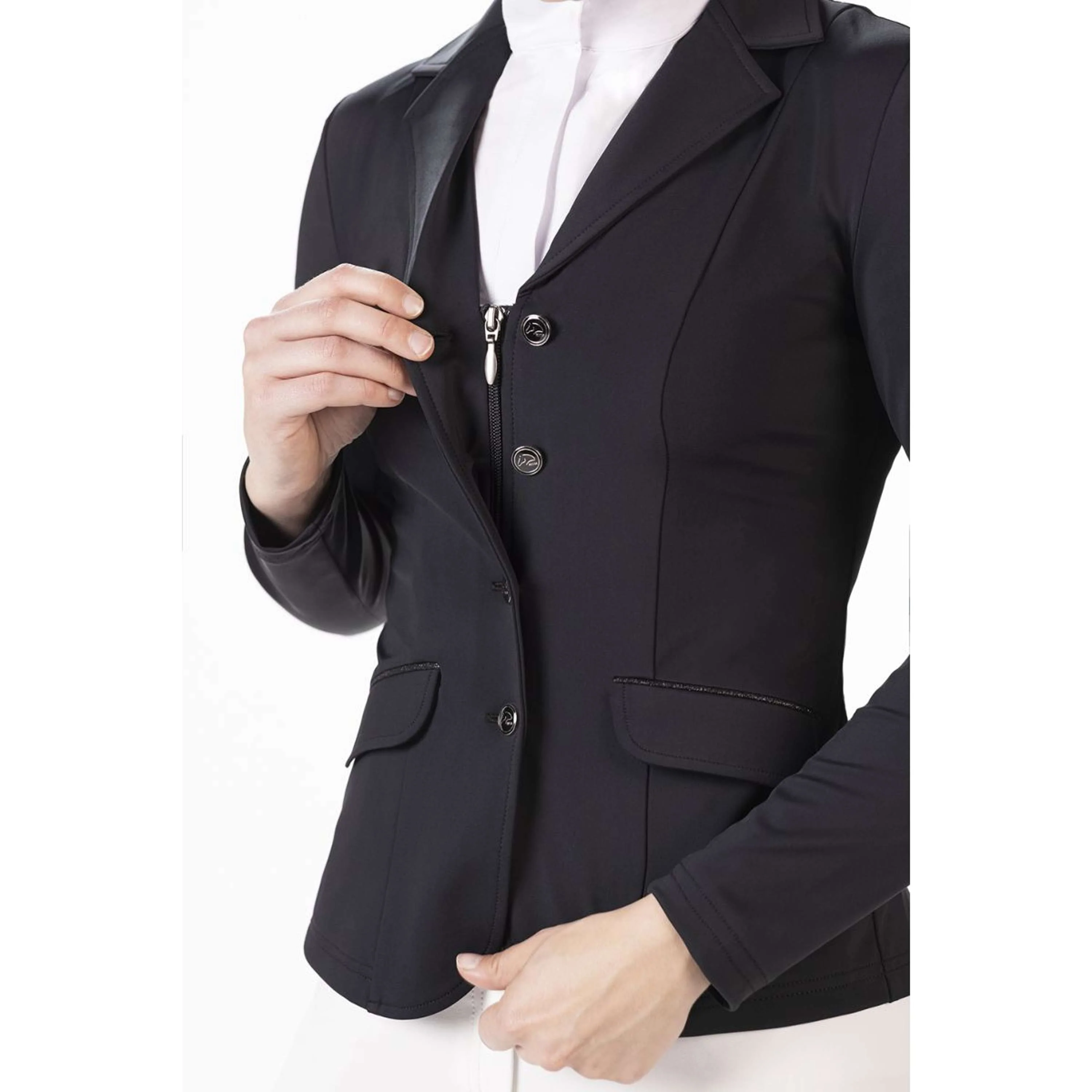 HKM Petite Veste de Concours Luisa Noir - Image 3