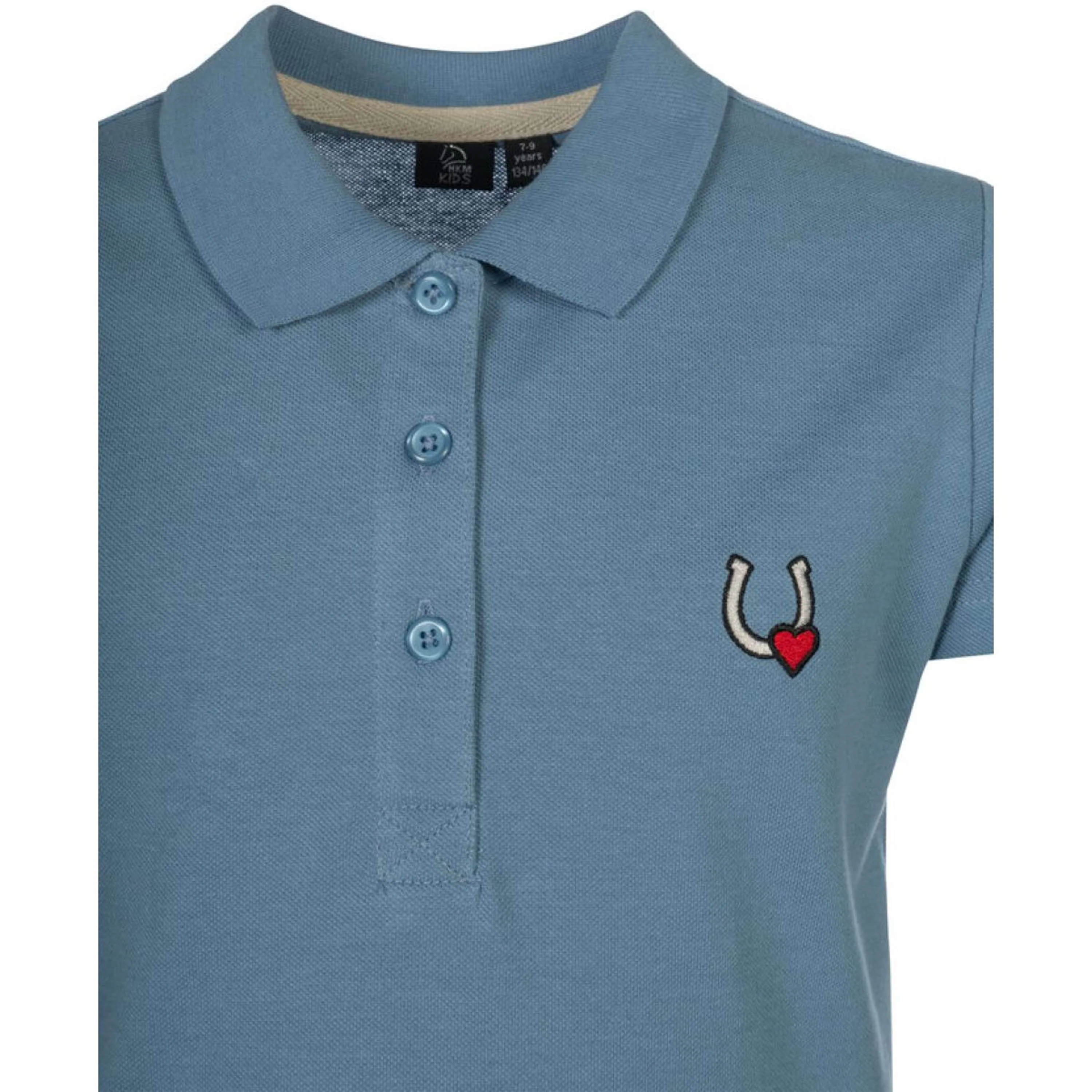 HKM Polo Claire Bleu Fumeé - Image 5