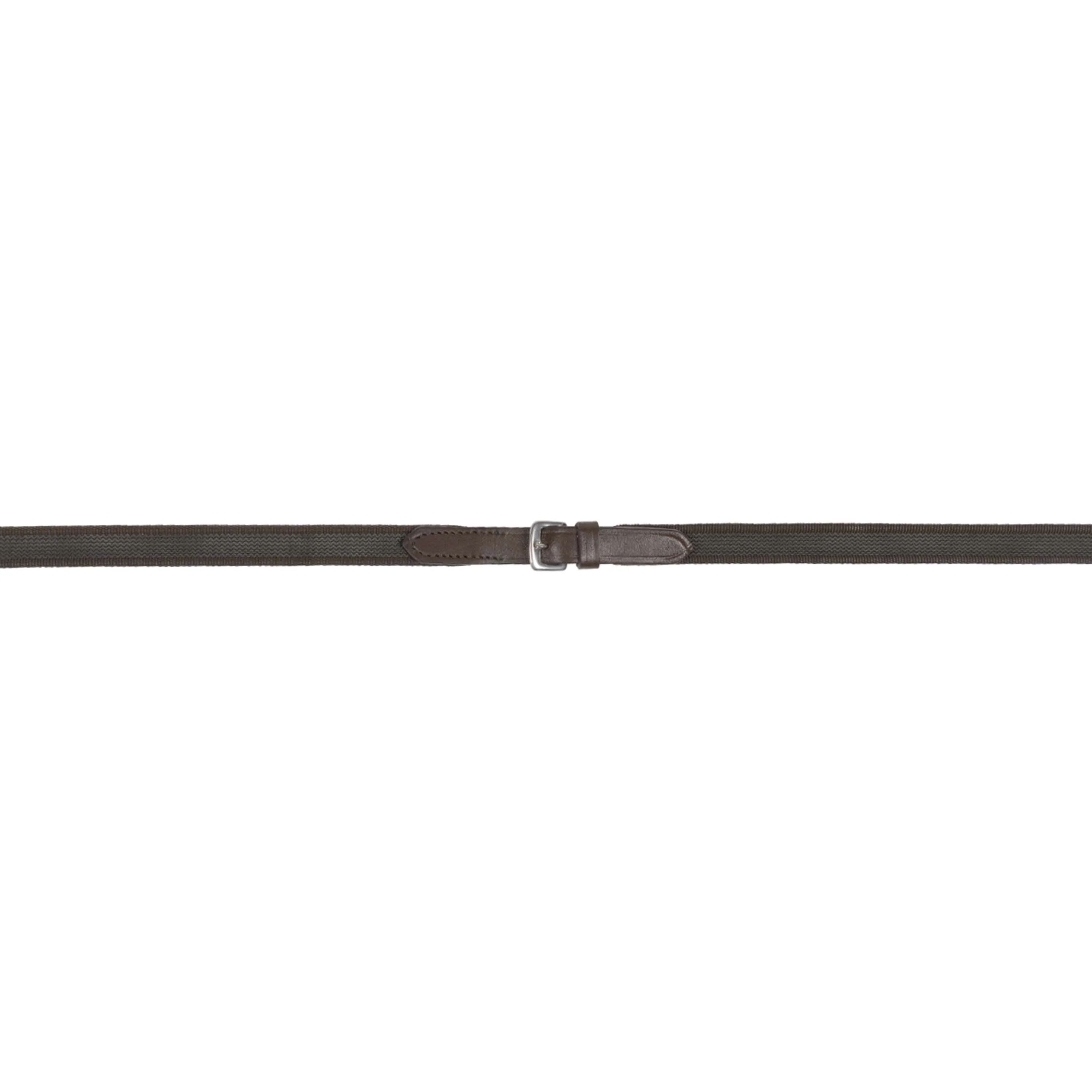 HKM Rênes Alterné avec Caoutchouc Marron - Image 3