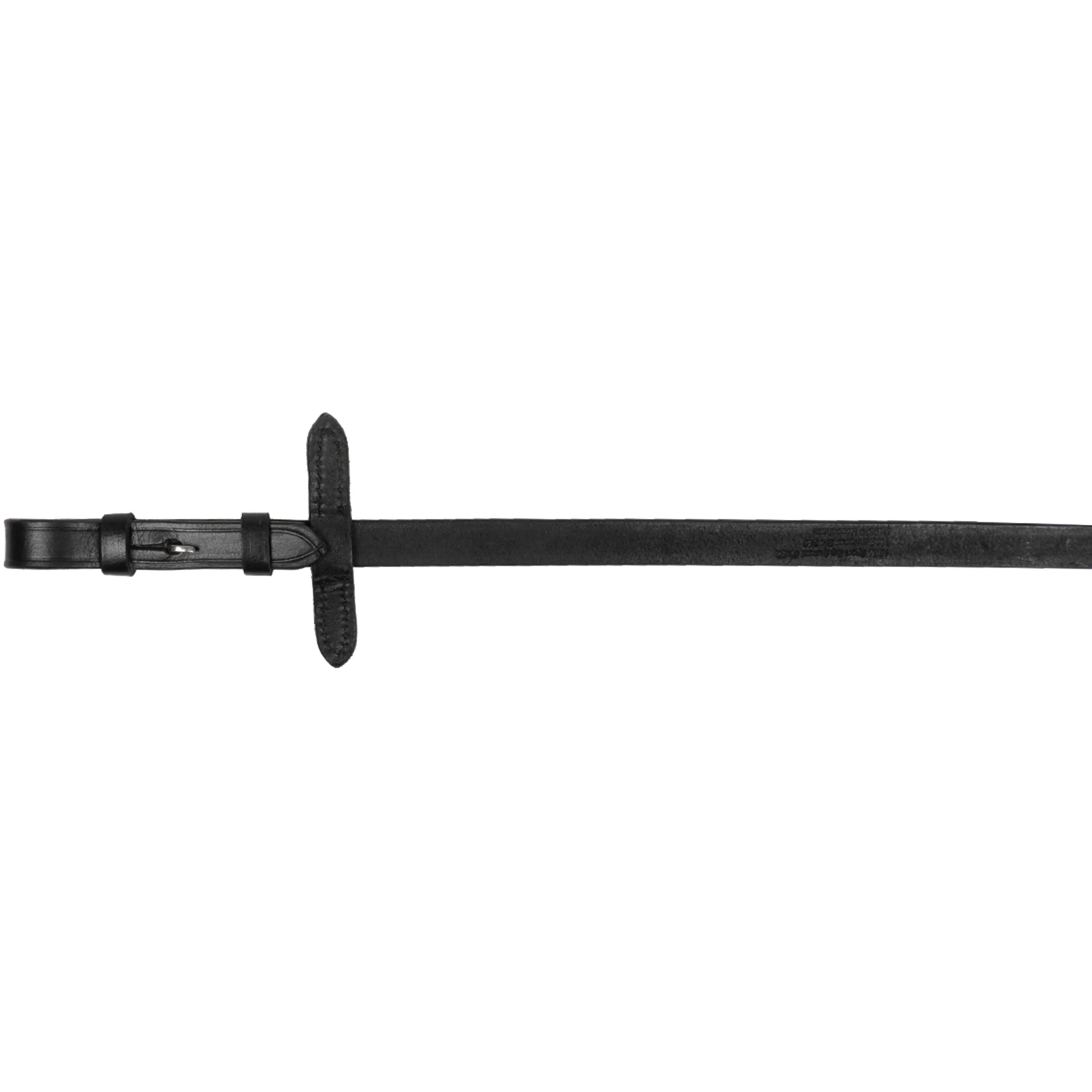 HKM Rênes Alterné avec Caoutchouc Noir - Image 2