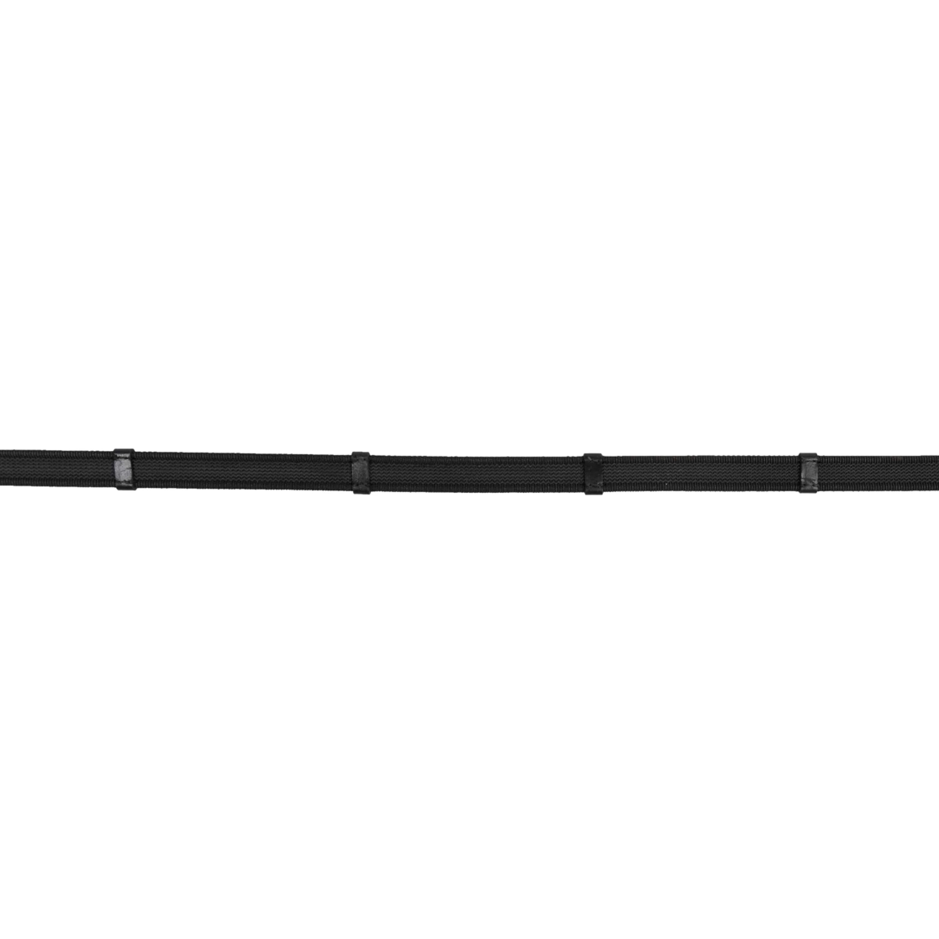 HKM Rênes Alterné avec Caoutchouc Noir - Image 4