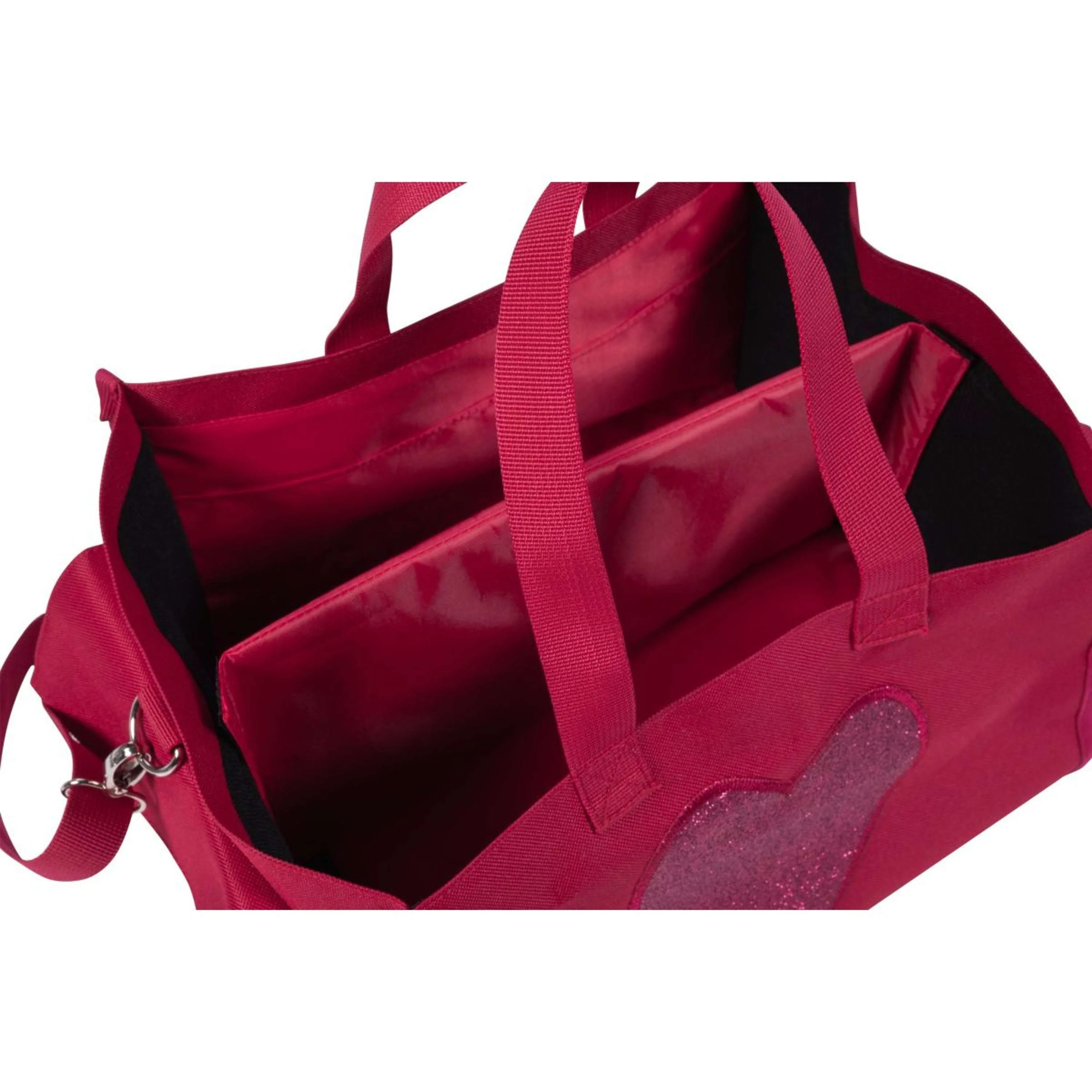 HKM Sac de Transport Câlin Poney Rouge - Image 3