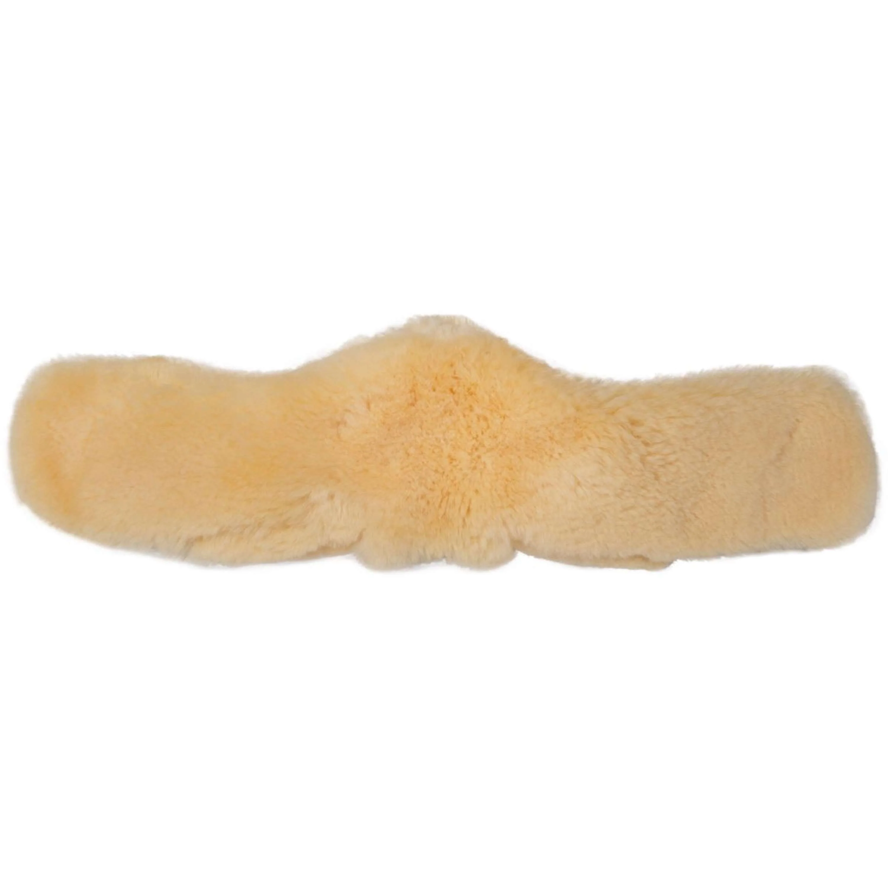 HKM SingelbontjeFourrure de Sangle Premium Peau d'Agneau Nature - Image 2