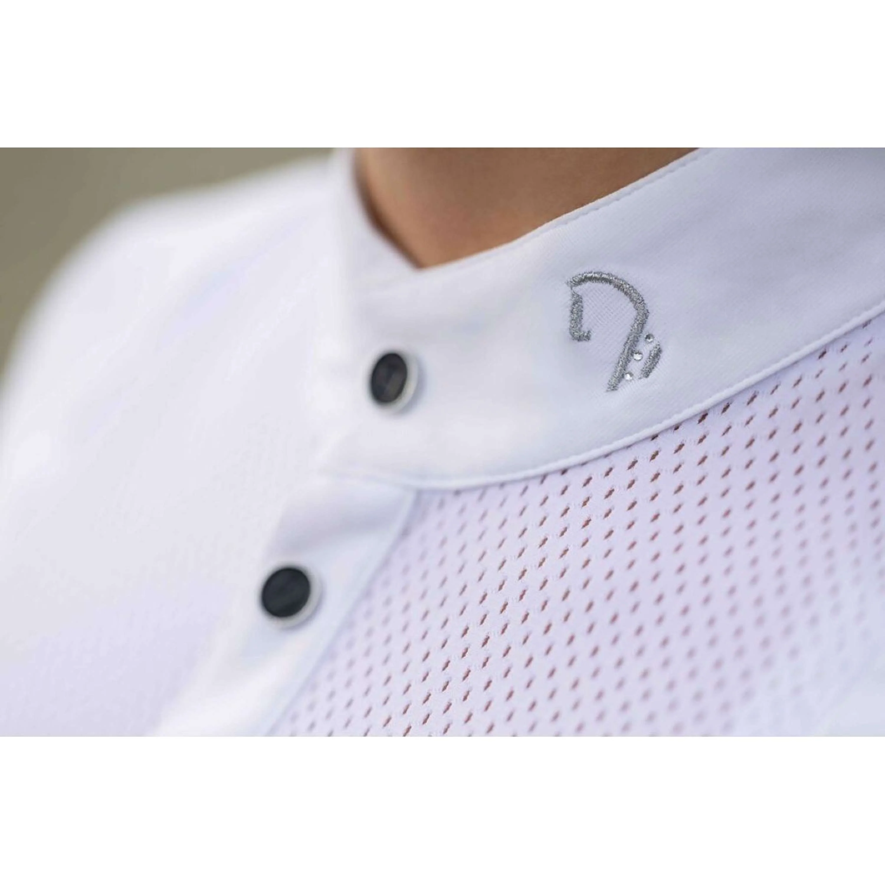 HKM T-shirt de Concours Amalfi Blanc - Image 7
